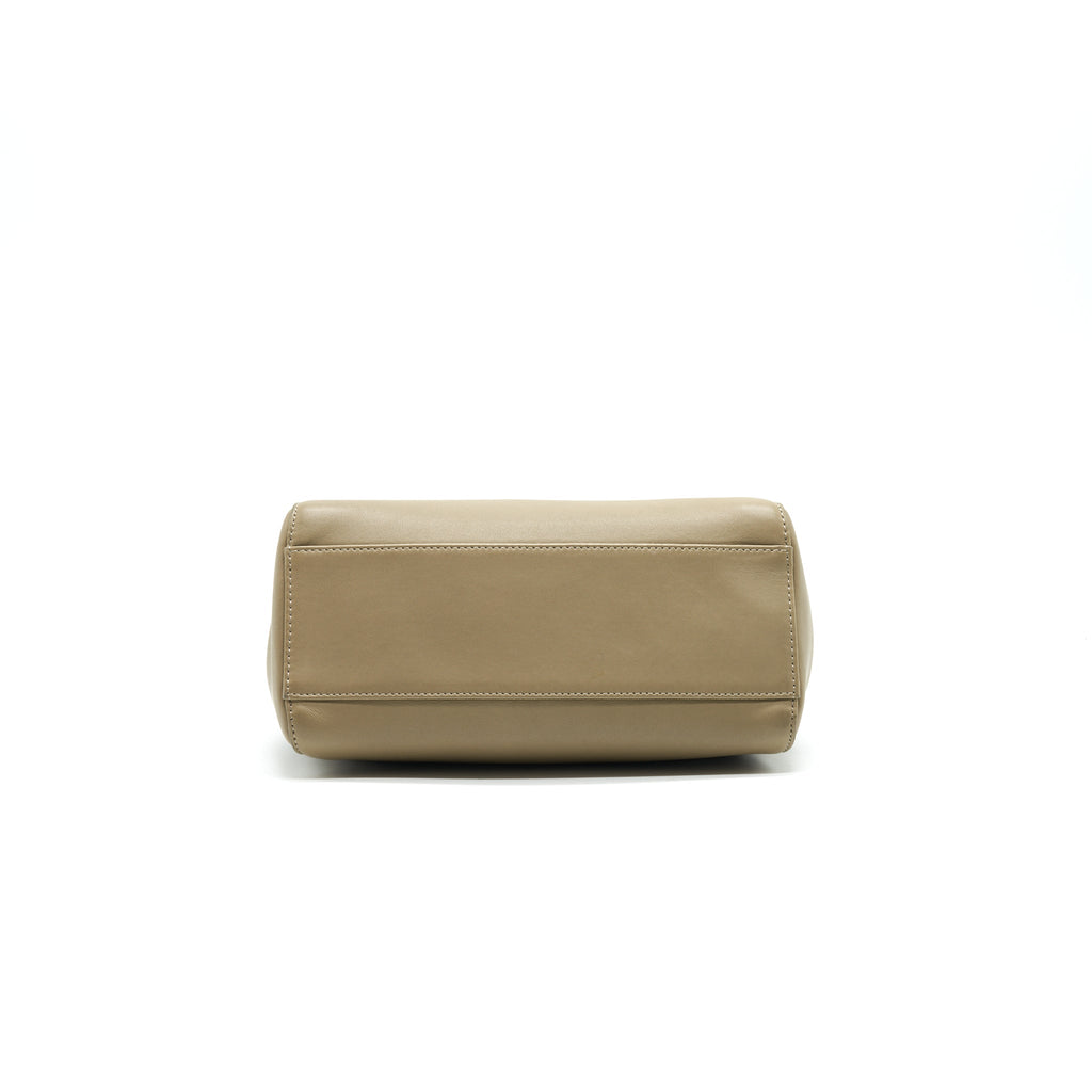 FENDI MINI PEEKABOO LIGHT GREY SHW