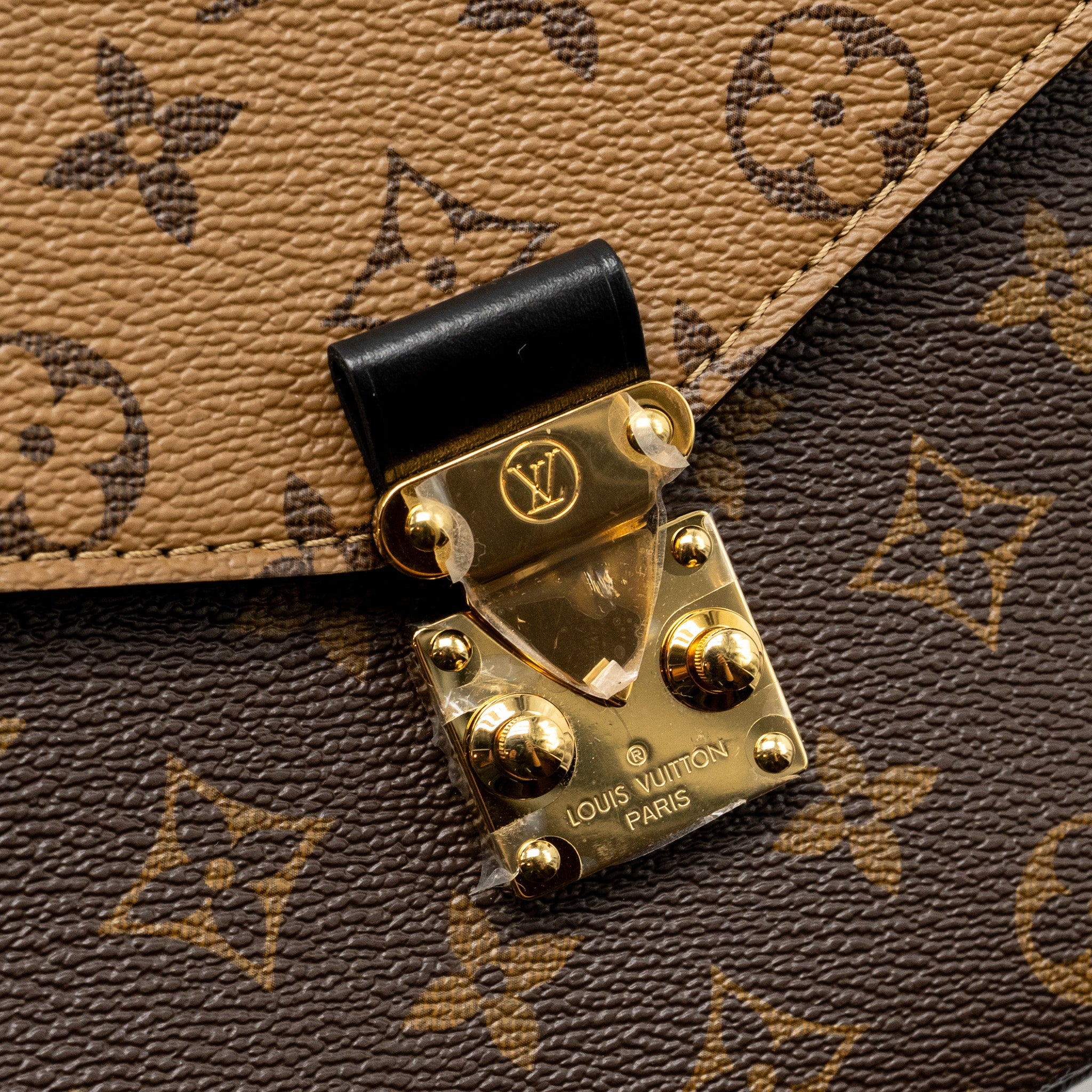 LOUIS VUITTON POCHETTE MÉTIS MONOGRAM REVERSE CANVAS GHW