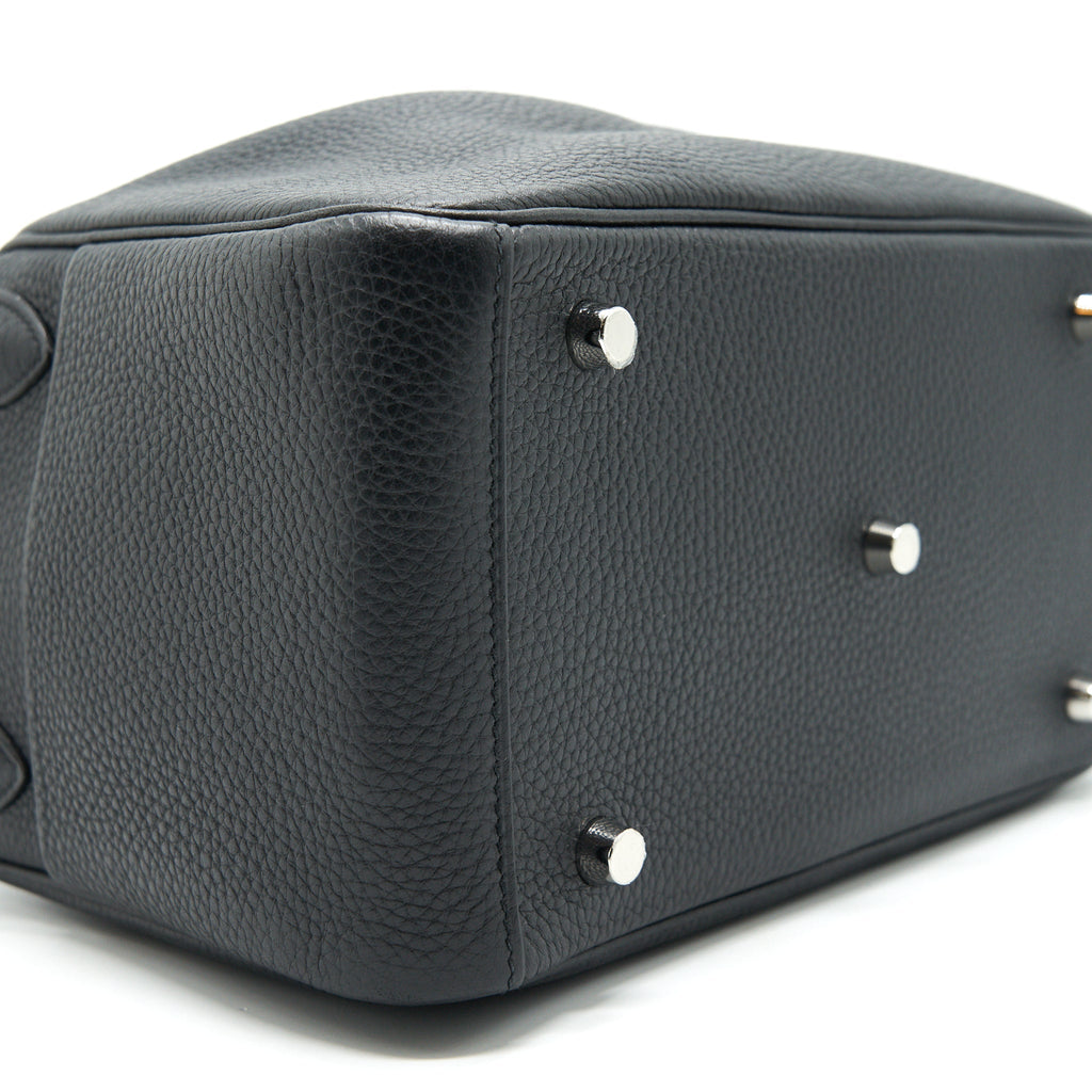 HERMES LINDY 26 BAG BLACK WITH SHW