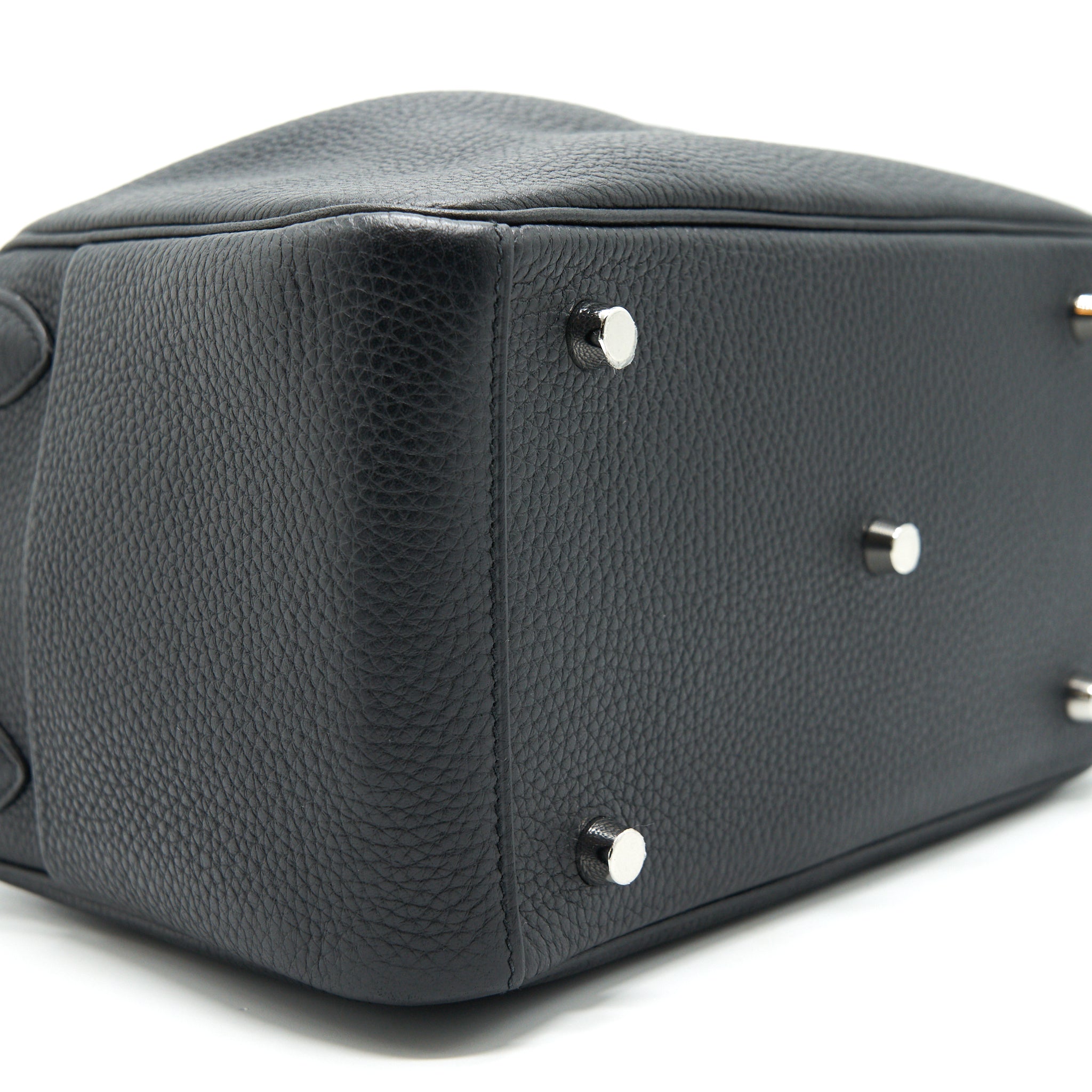 HERMES LINDY 26 BAG BLACK WITH SHW