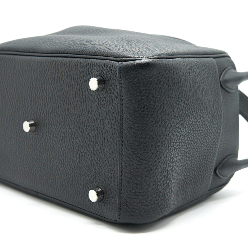 HERMES LINDY 26 BAG BLACK WITH SHW