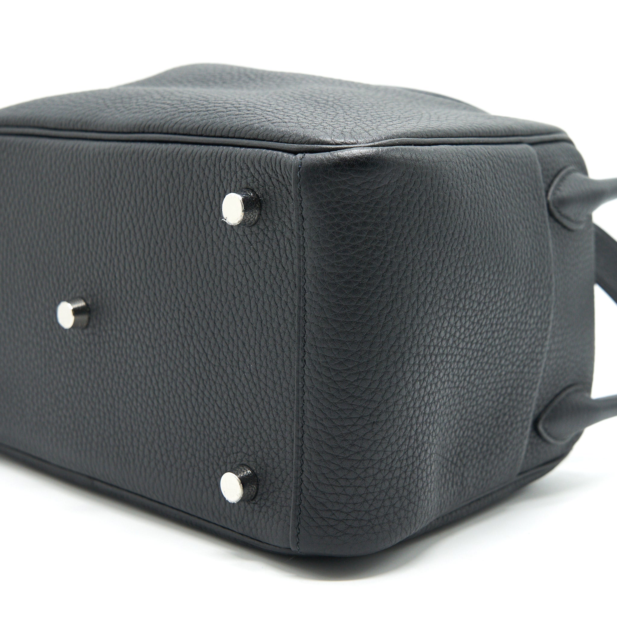 HERMES LINDY 26 BAG BLACK WITH SHW