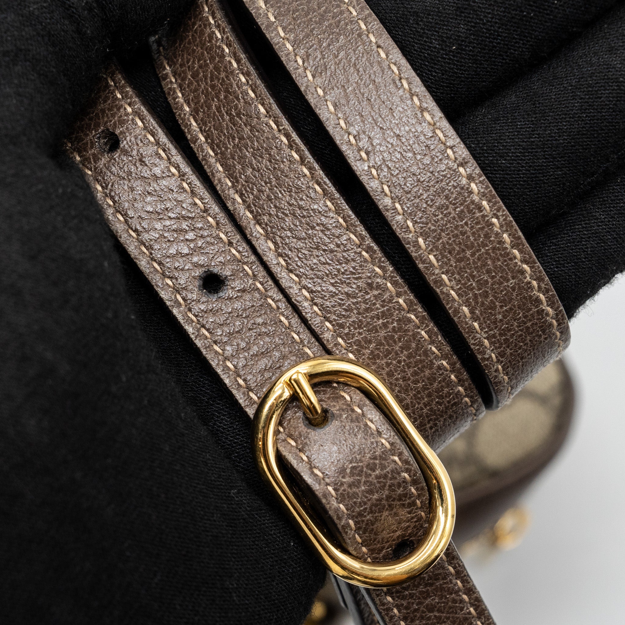 GUCCI OPHIDIA GG SUPREME ZIP CROSSBODY BAG CANVAS / LEATHER GHW