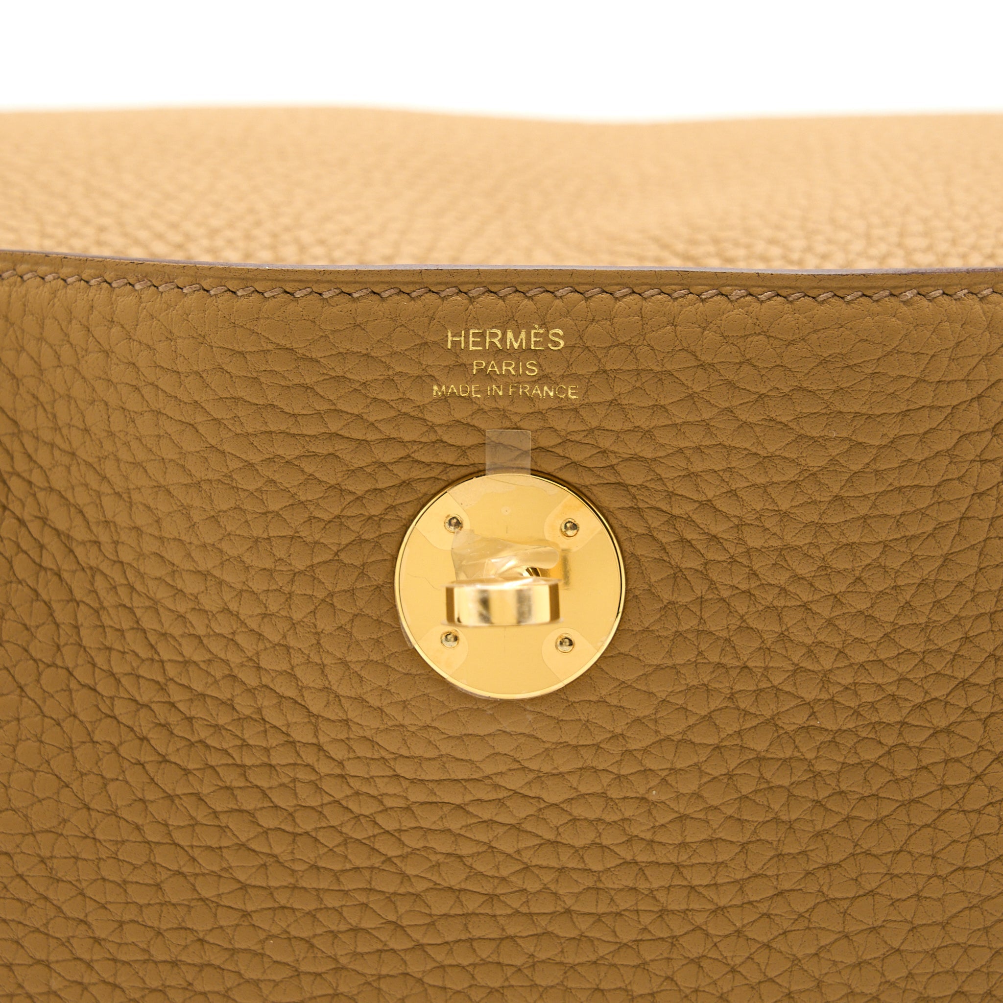 HERMES LINDY 26 CLEMENCE 4B BISCUIT GHW