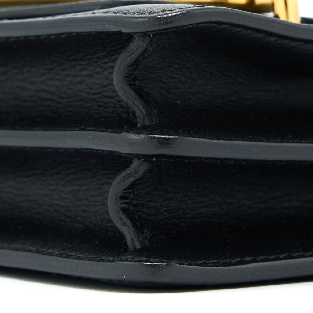HERMES MINI ROULIS EVERCOLOR BLACK GHW