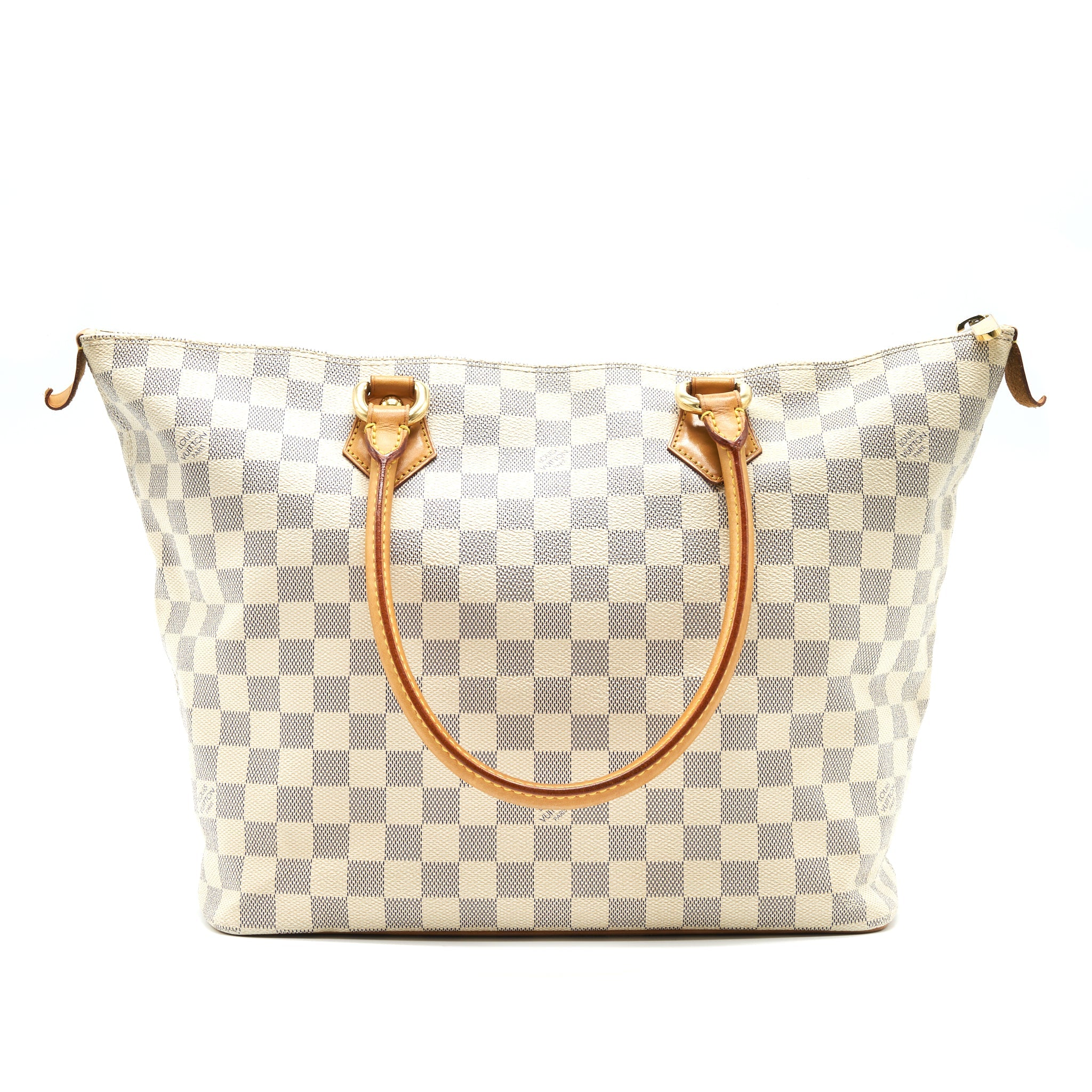 LOUIS VUITTON DAMIER AZUR COATED CANVAS TOTE BAG