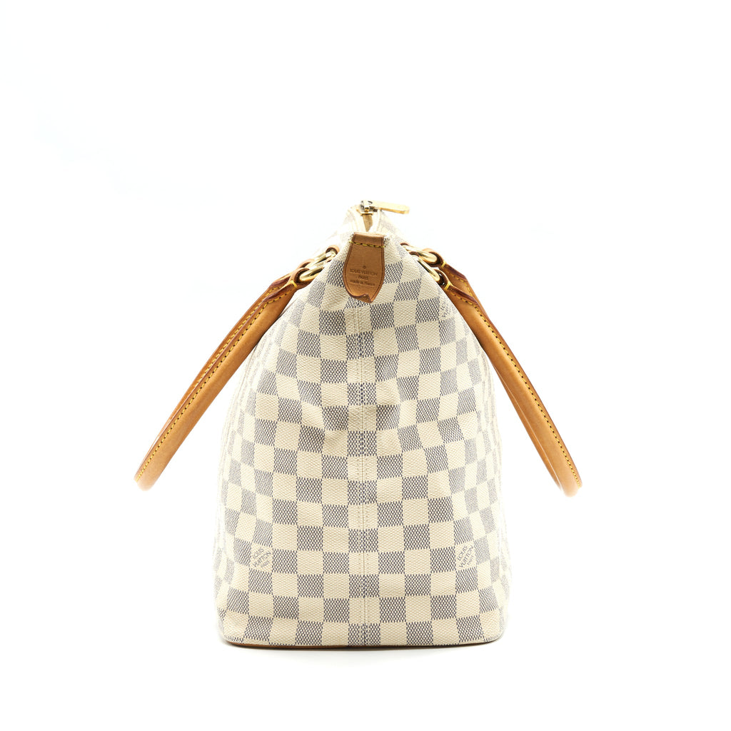 LOUIS VUITTON DAMIER AZUR COATED CANVAS TOTE BAG