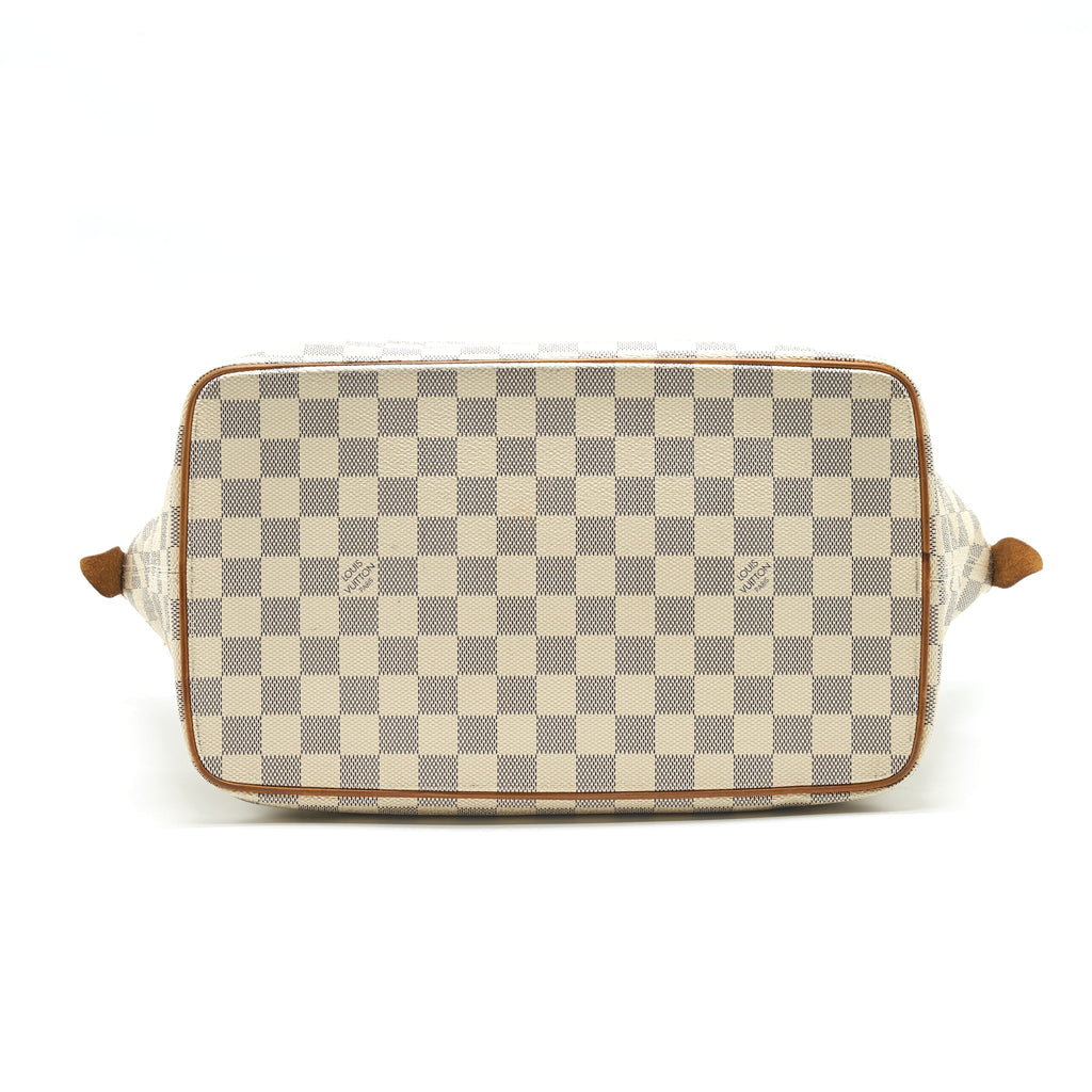 LOUIS VUITTON DAMIER AZUR COATED CANVAS TOTE BAG