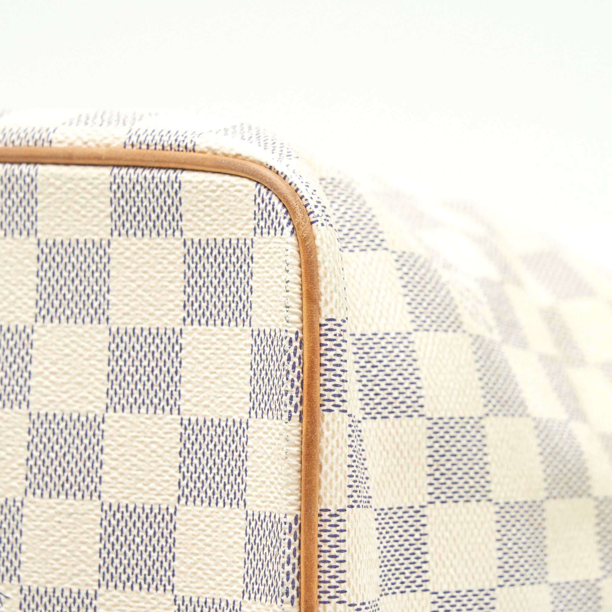LOUIS VUITTON DAMIER AZUR COATED CANVAS TOTE BAG