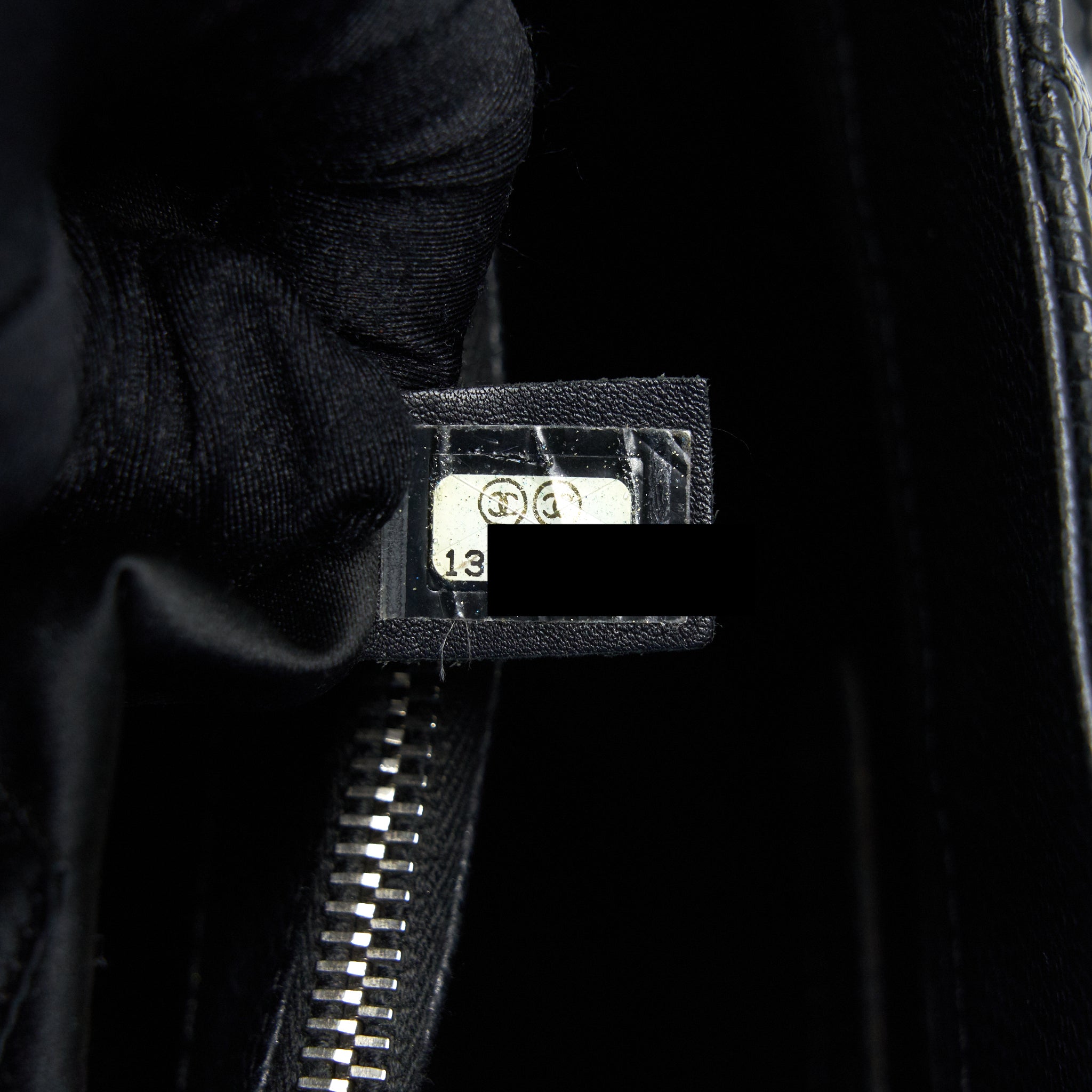 CHANEL GRAND SHOPPING TOTE CAVIAR BLACK SHW