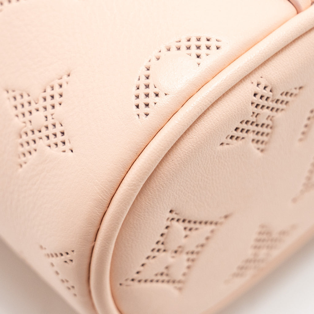 LOUIS VUITTON VANITY POUCH CALFSKIN ROSE JASMIN PINK LGHW