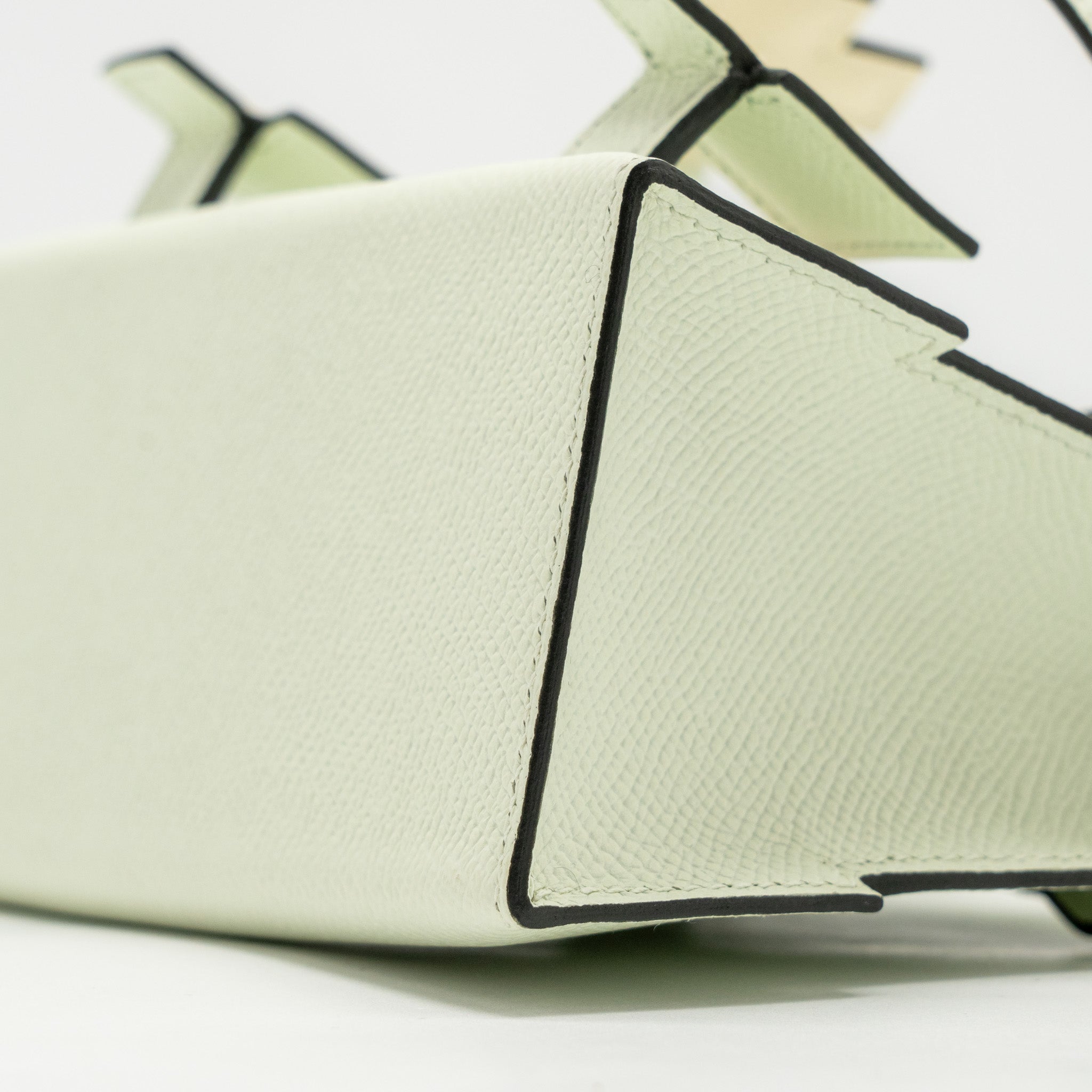 HERMES KELLY DOLE PICTO EPSOM VERT FIZZ / NATA / ROSE TEXAS SHW