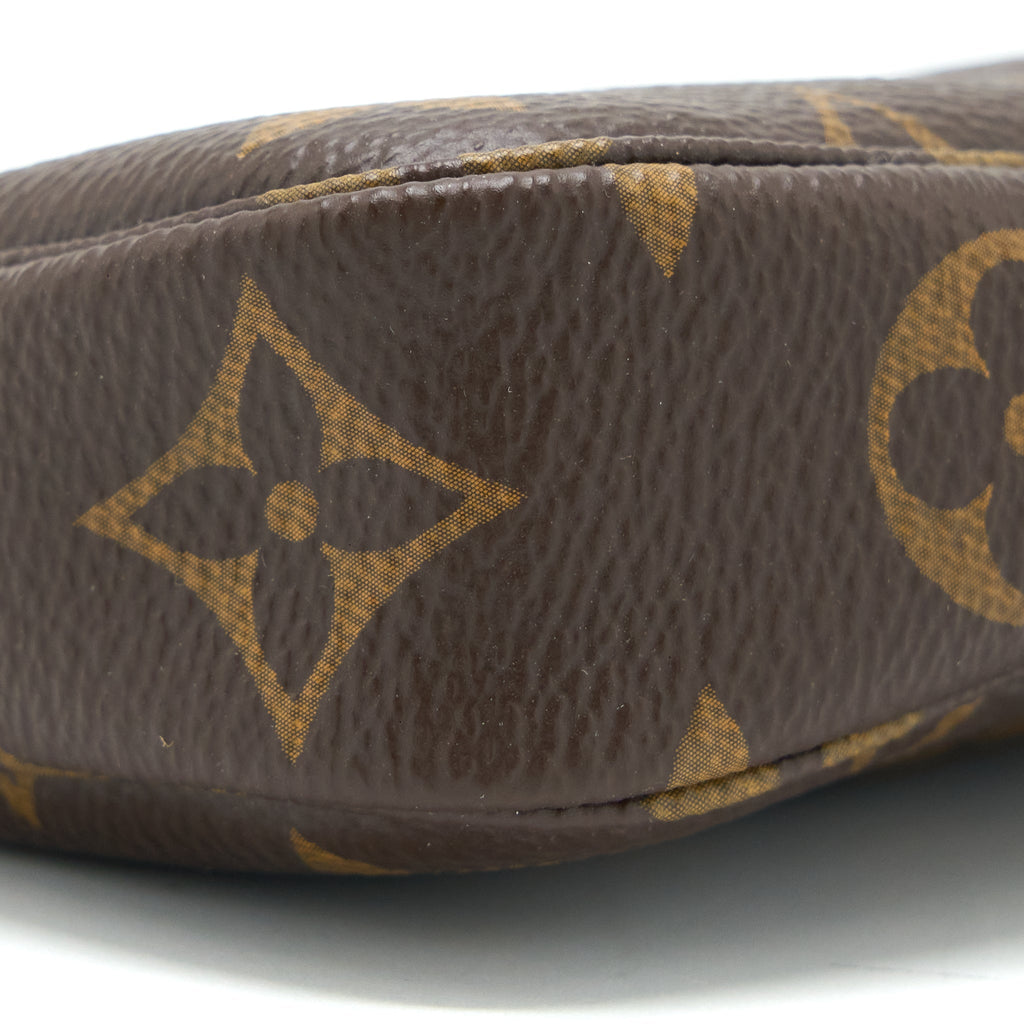 LOUIS VUITTON MINI POCHETTE MONOGRAM CANVAS GHW