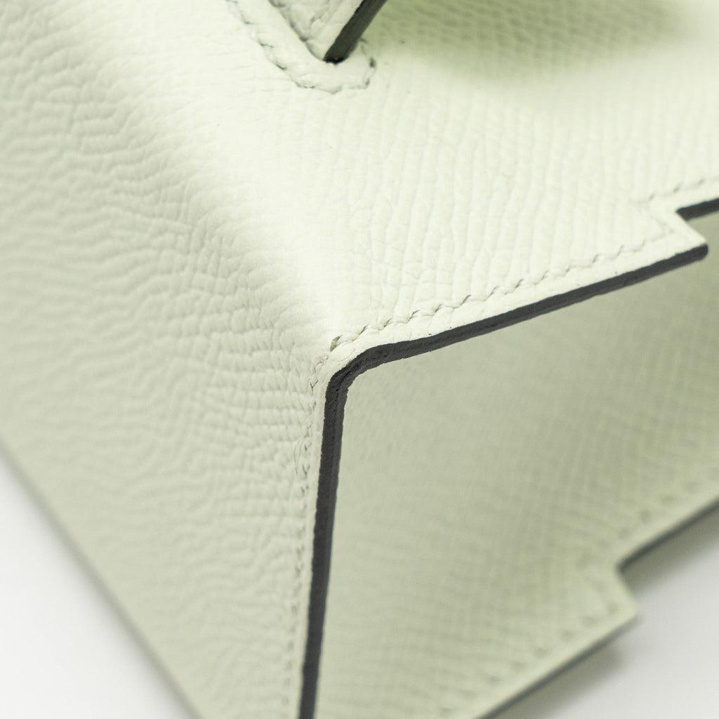 HERMES KELLY DOLE PICTO EPSOM VERT FIZZ / NATA / ROSE TEXAS SHW