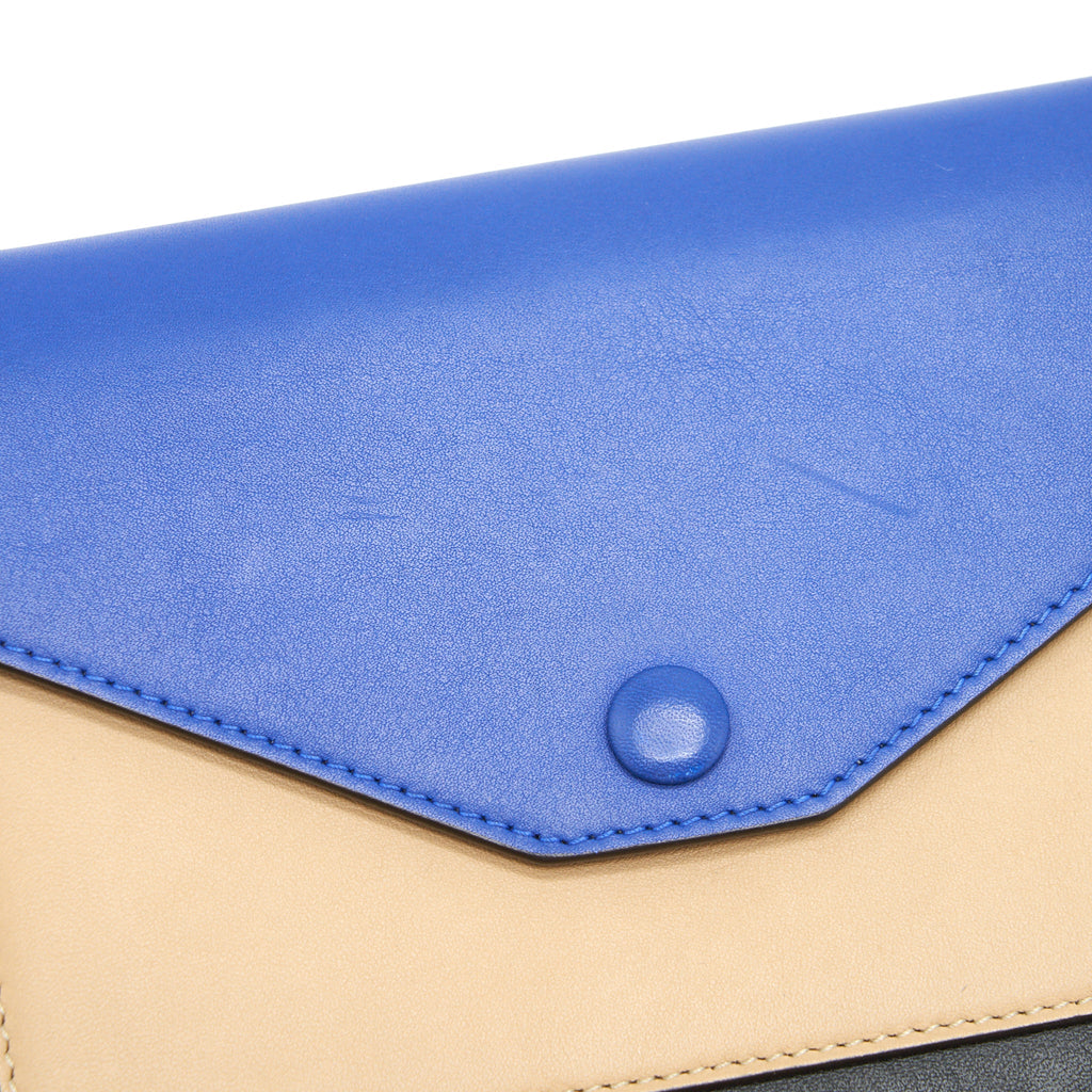 CELINE POCKET ENVELOPE WALLET ON CHAIN MULTI-COLOUR
