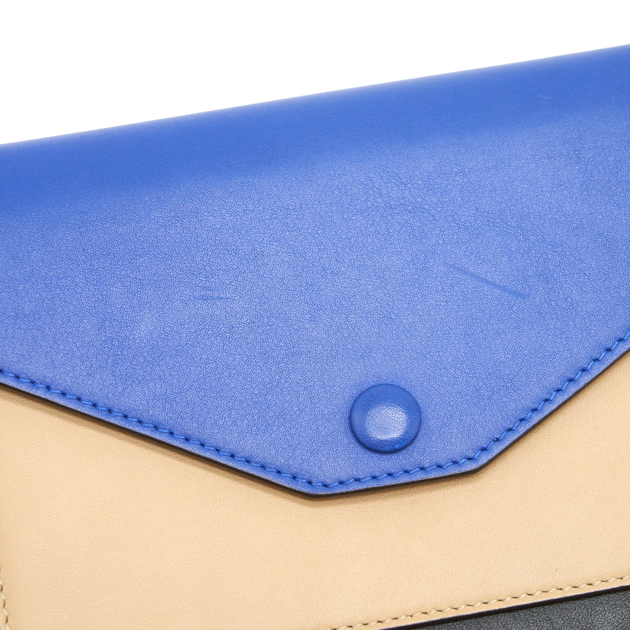 CELINE POCKET ENVELOPE WALLET ON CHAIN MULTI-COLOUR