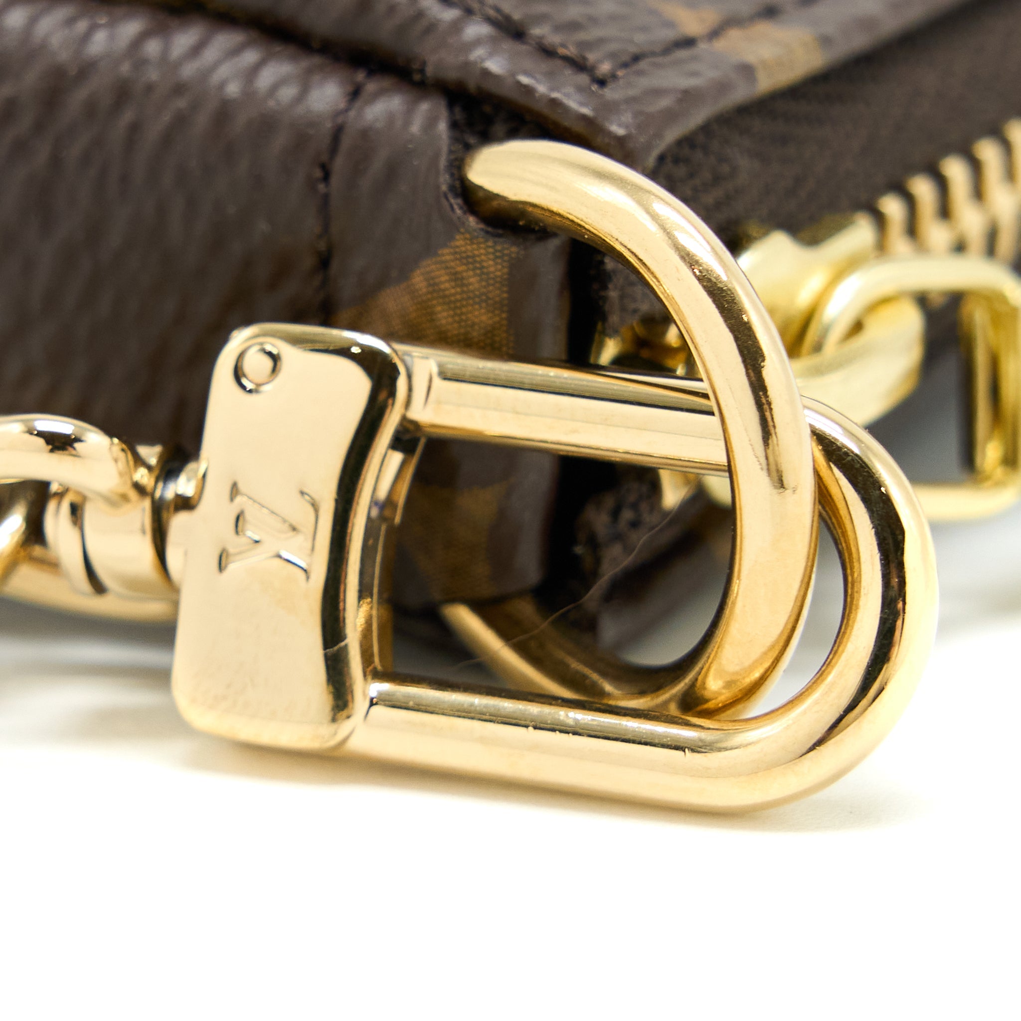 LOUIS VUITTON MINI POCHETTE MONOGRAM CANVAS GHW