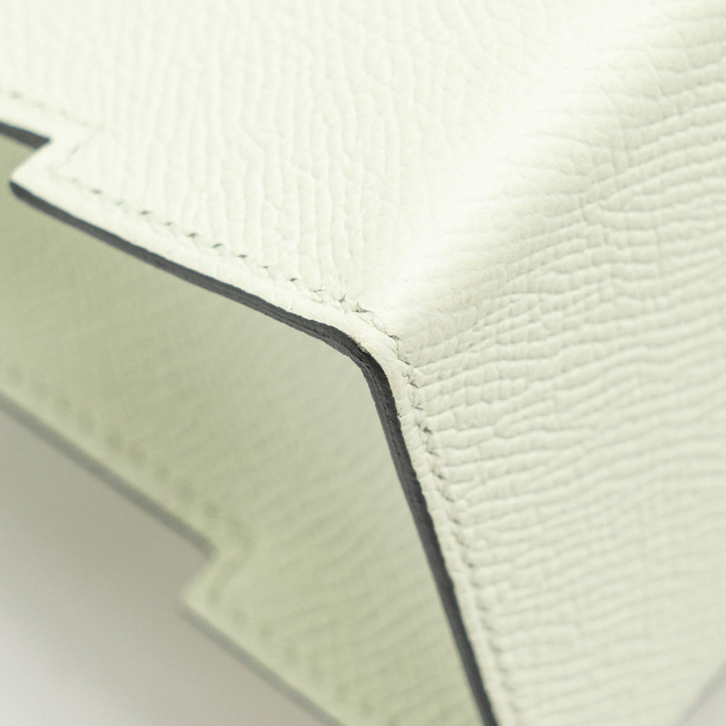HERMES KELLY DOLE PICTO EPSOM VERT FIZZ / NATA / ROSE TEXAS SHW