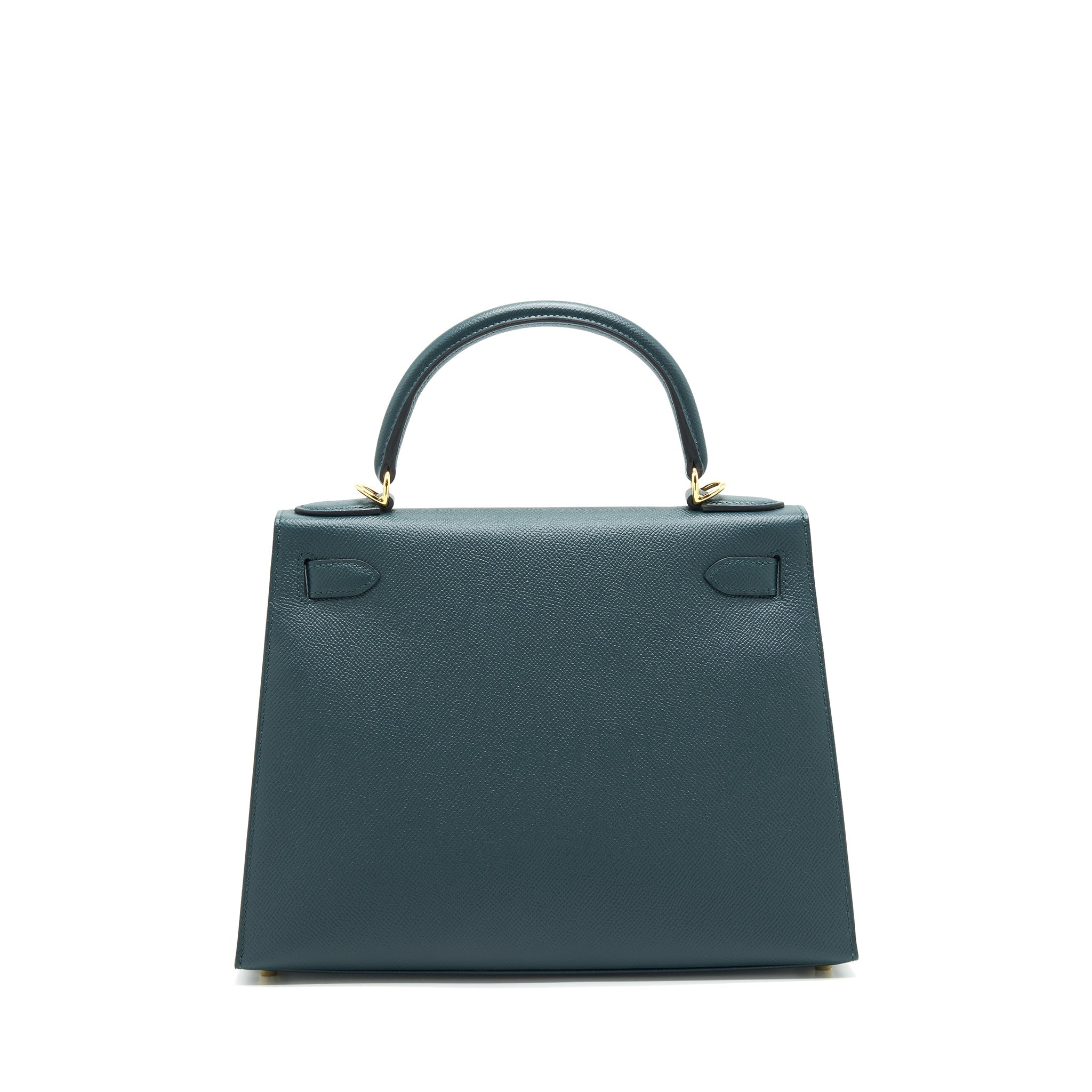 HERMES KELLY 28 SELLIER 6O VERT CYPRES GHW