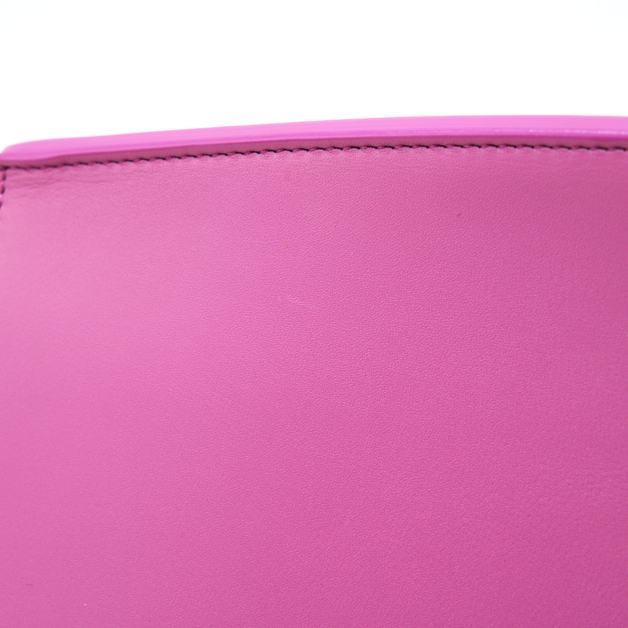 SALVATORE FERRAGAMO SHOULDER BAG TRIFOLIO PINK GHW