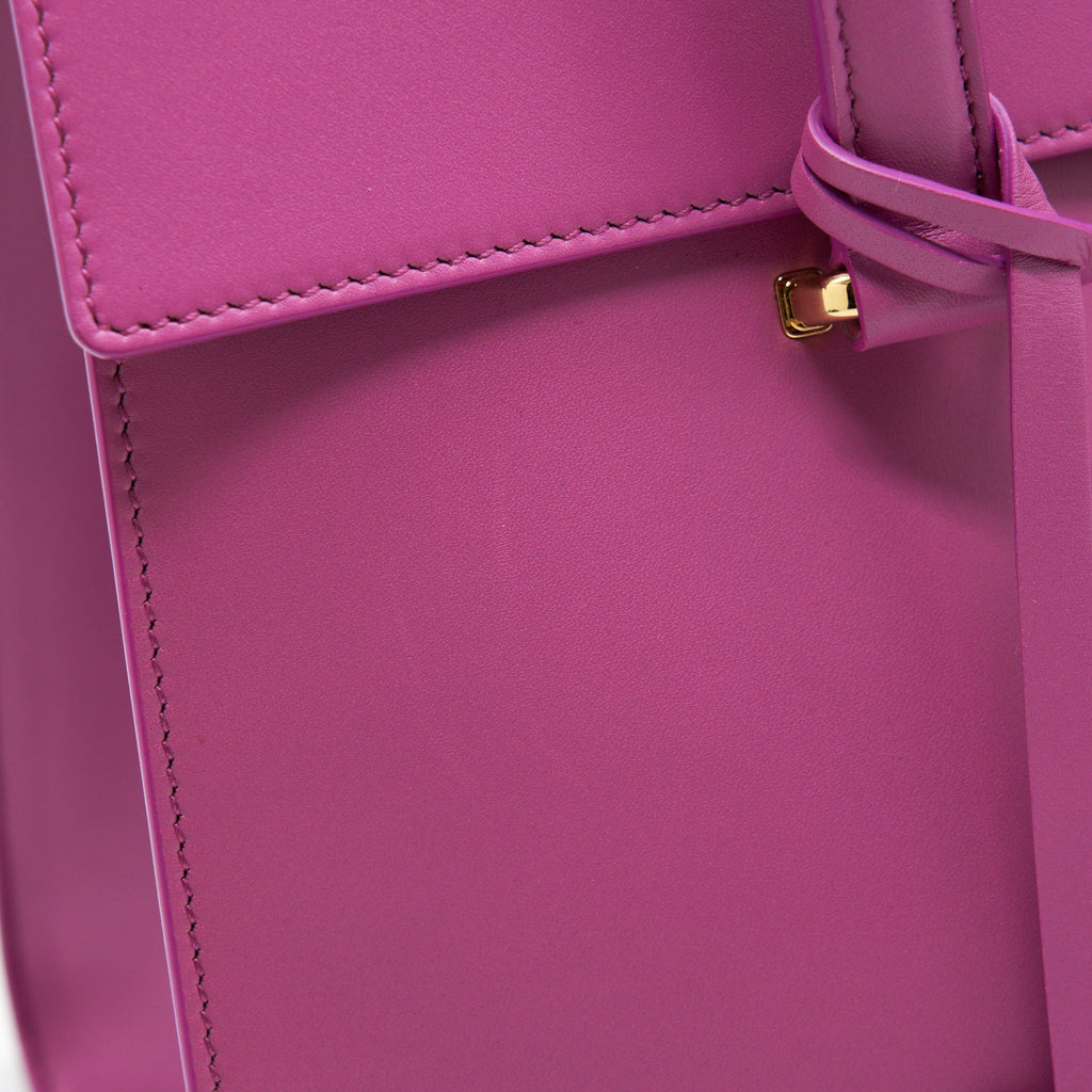 SALVATORE FERRAGAMO SHOULDER BAG TRIFOLIO PINK GHW