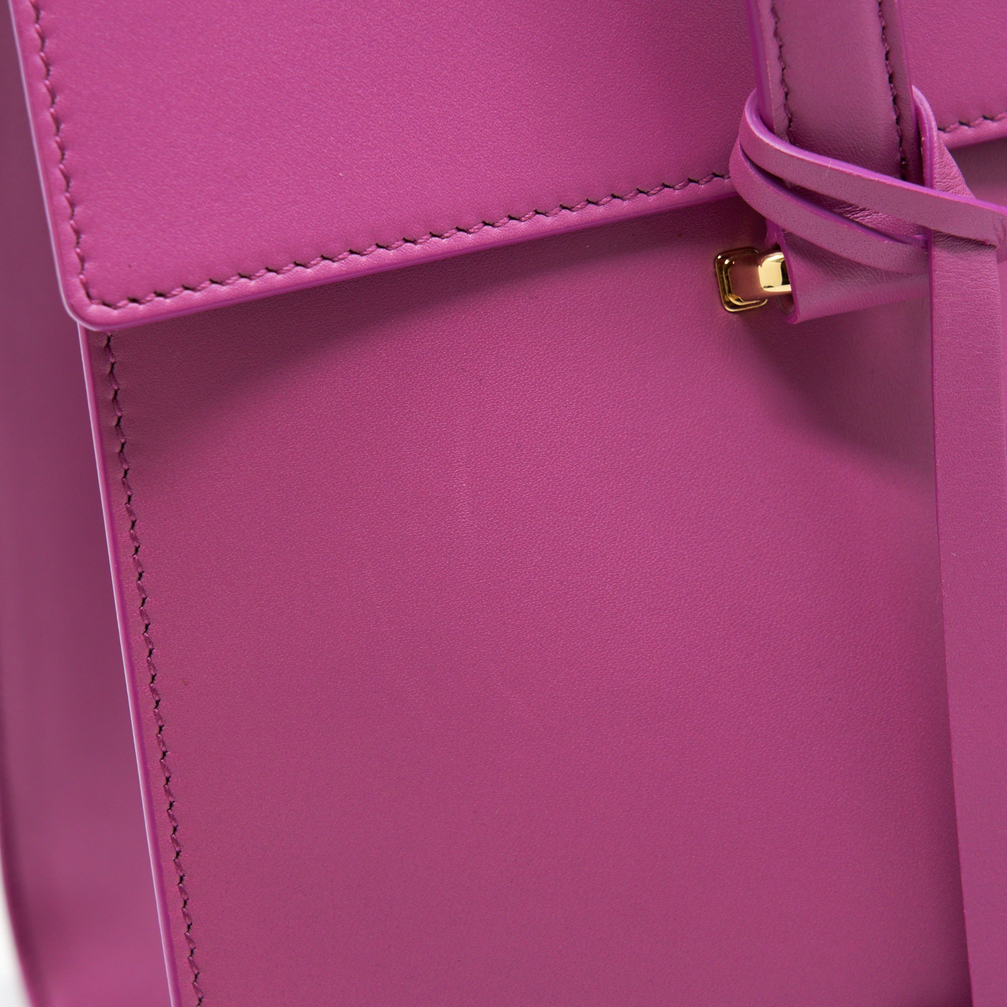 SALVATORE FERRAGAMO SHOULDER BAG TRIFOLIO PINK GHW