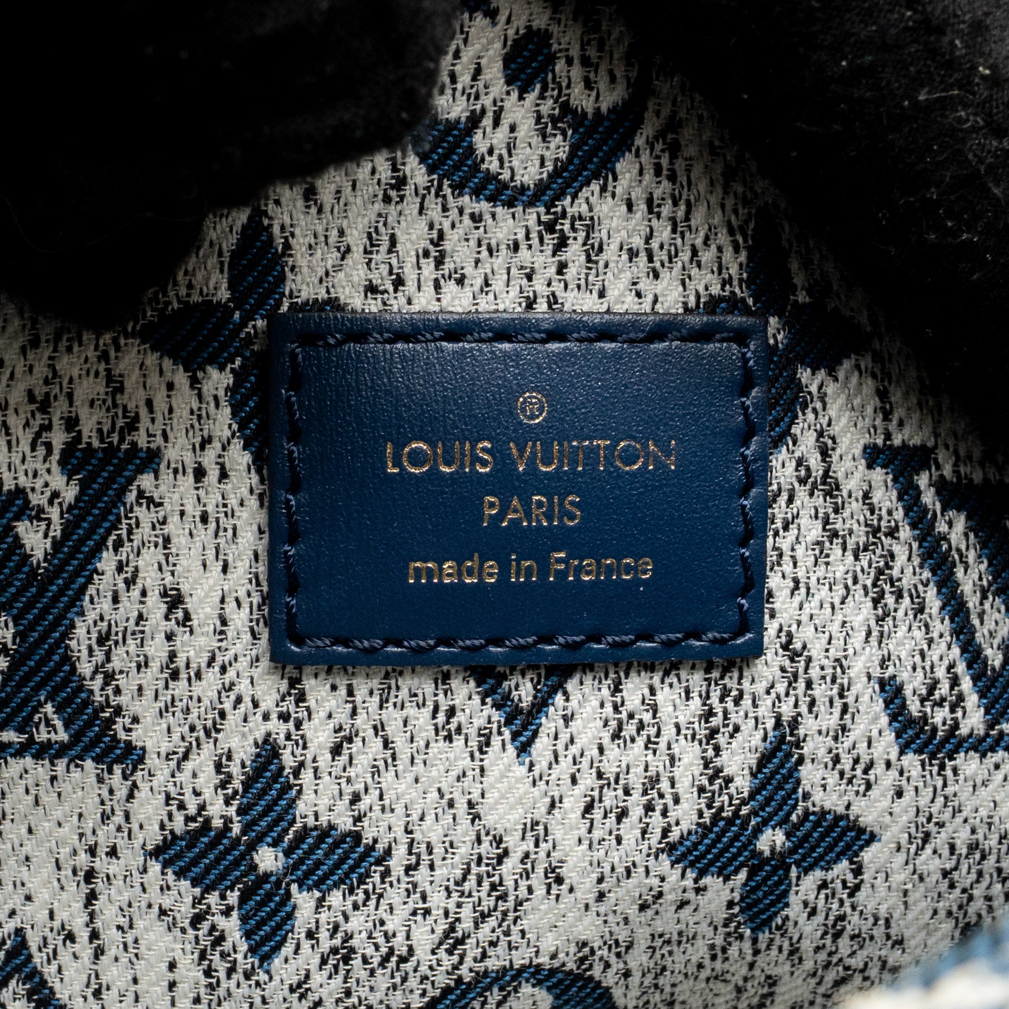LOUIS VUITTON LOOP BAG DENIM BLUE GHW