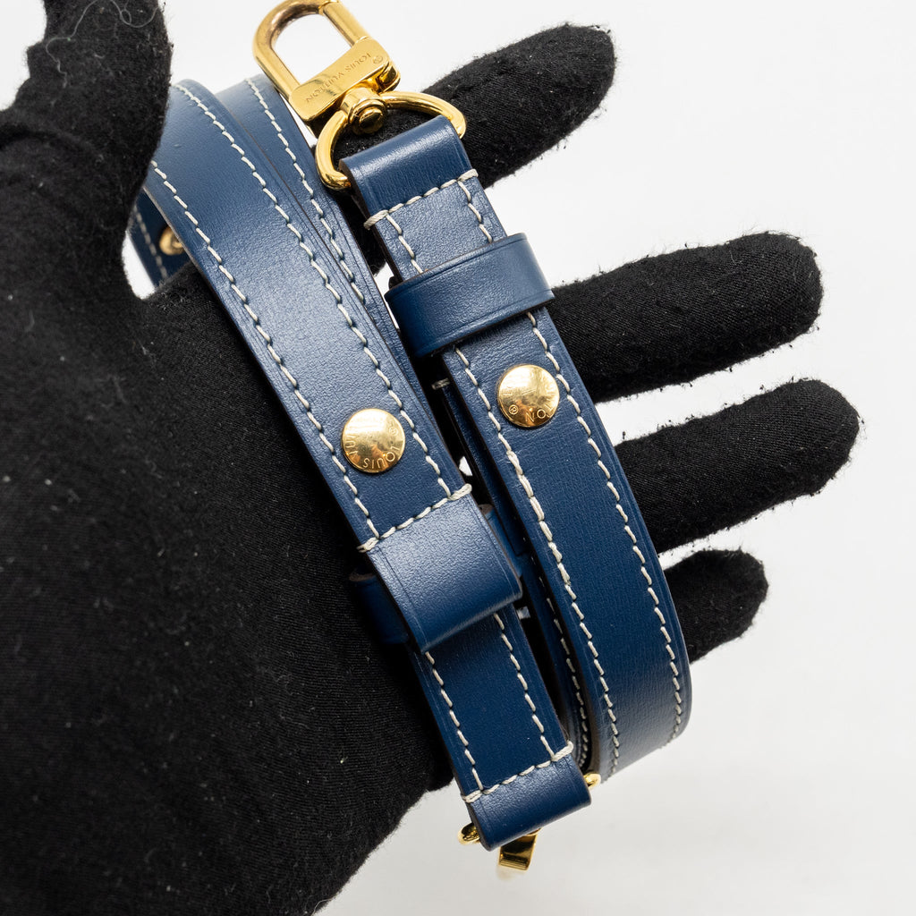 LOUIS VUITTON LOOP BAG DENIM BLUE GHW