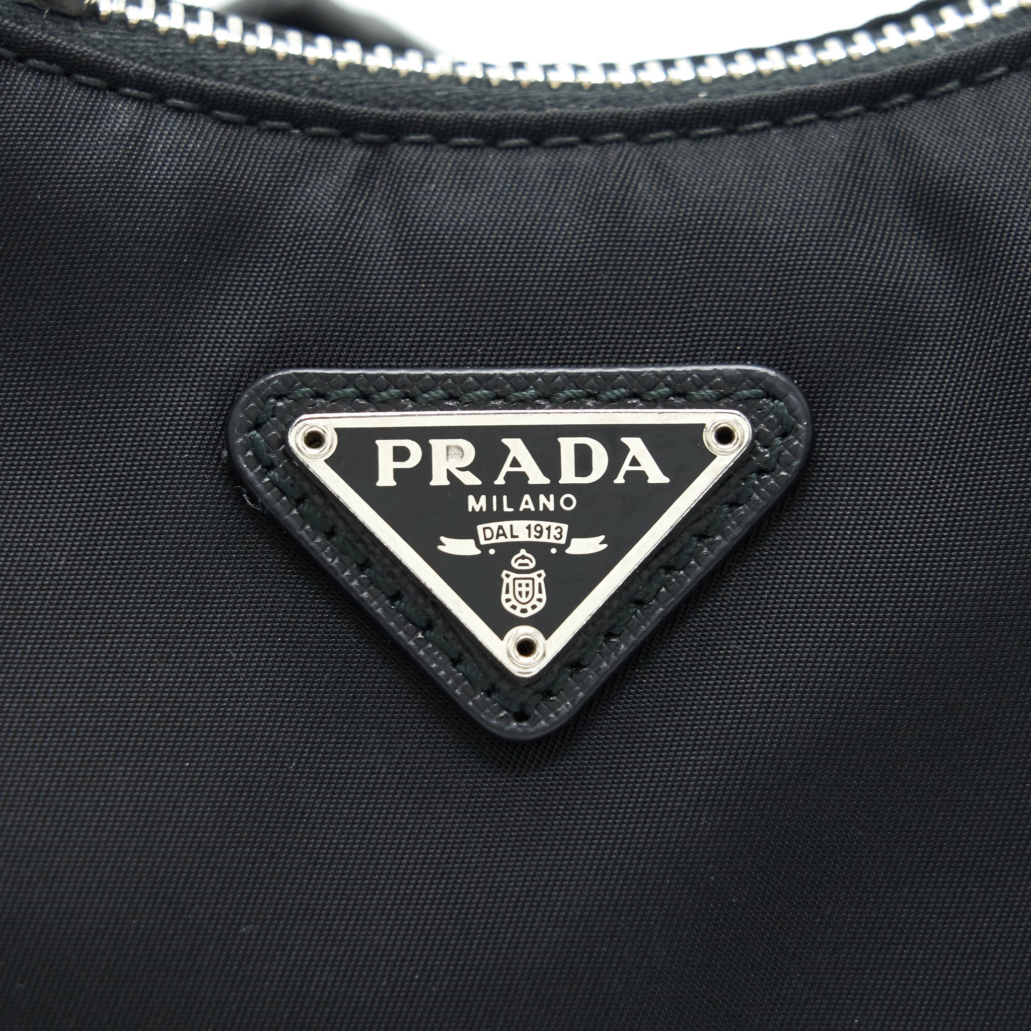 PRADA REEDITION 2005 SHOULDER BAG BLACK