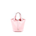 HERMES PICOTIN 18 LOCK BAG CLEMENCE ROSE SAKURA SHW