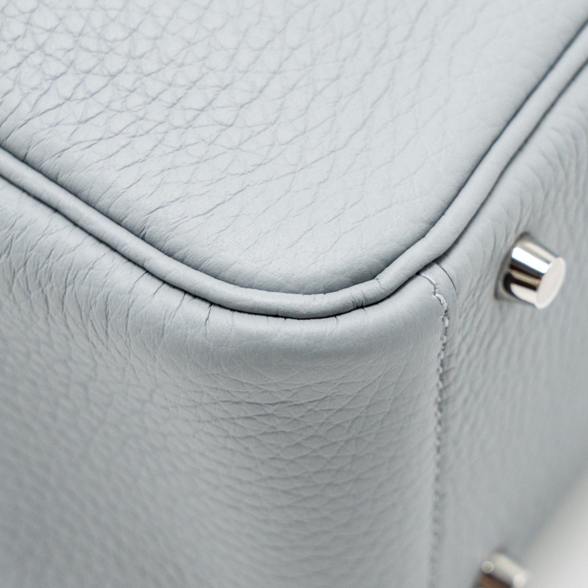 HERMES MINI LINDY II CLEMENCE GRIS PANTIN SHW