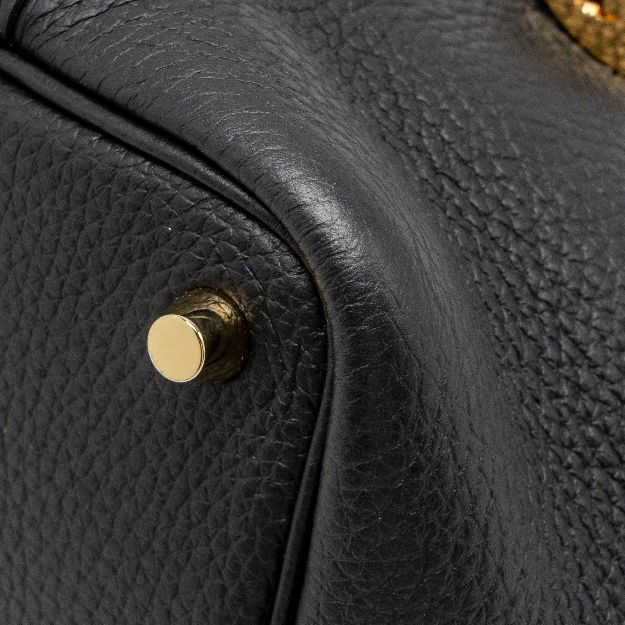 HERMES PICOTIN 18 LOCK BAG CLEMENCE BLACK GHW