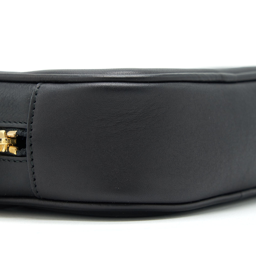 SAINT LAURENT/ YSL MINI CAMERA CROSSBODY BAG BLACK GHW