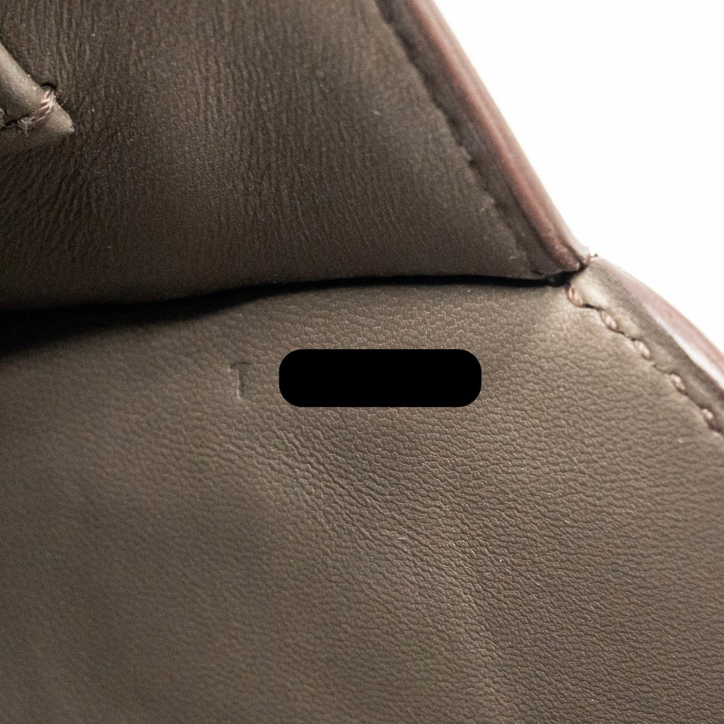 HERMES CHERCHE-MIDI SHOULDER BAG 8F GRIS ETAIN GHW