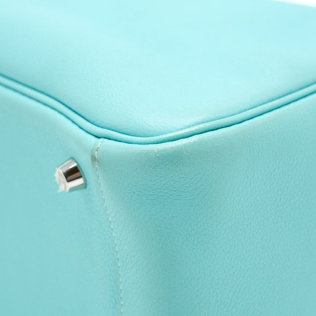 HERMES LINDY 26 EVERCOLOR 3P BLUE ATOLL SHW