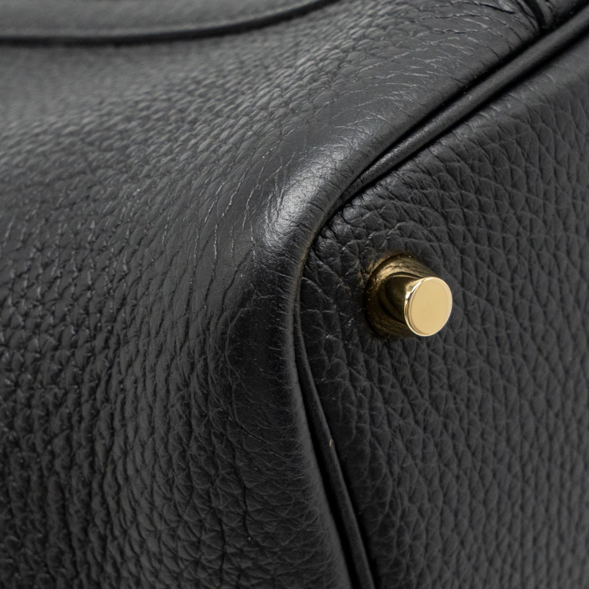 HERMES PICOTIN 18 LOCK BAG CLEMENCE BLACK GHW