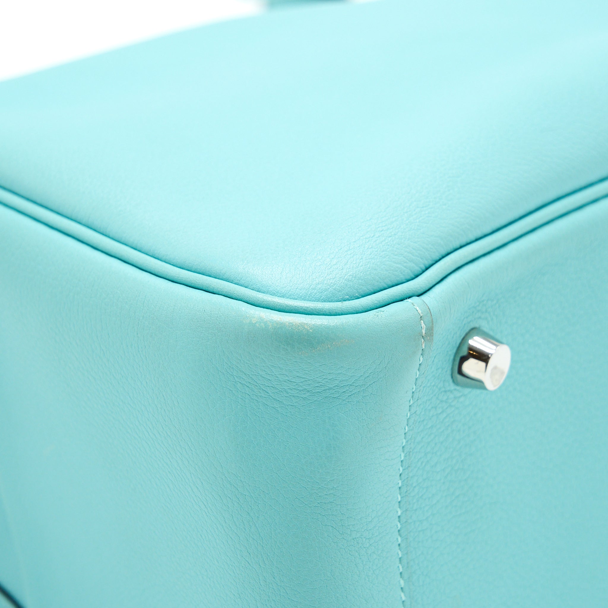 HERMES LINDY 26 EVERCOLOR 3P BLUE ATOLL SHW