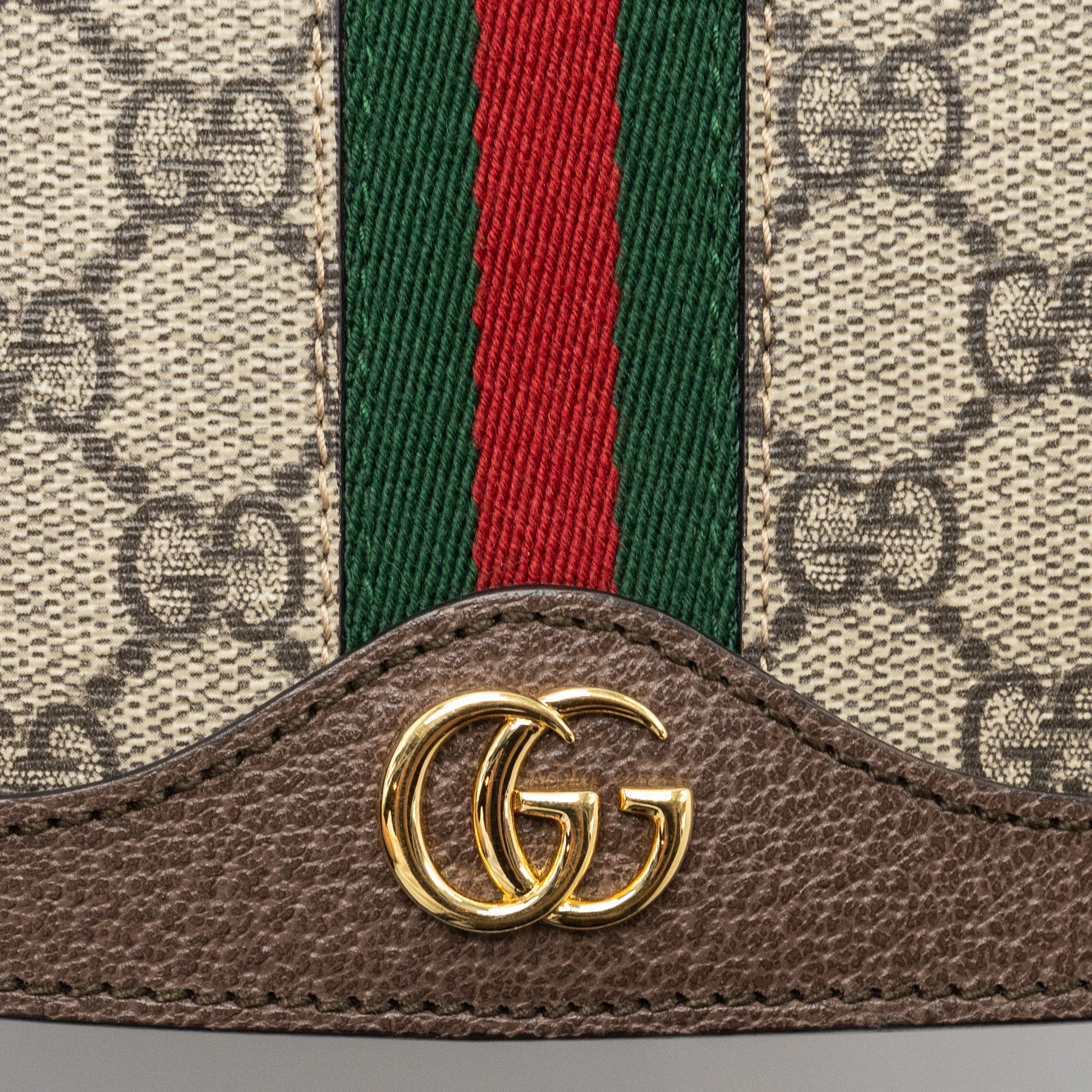 GUCCI OPHIDIA GG SHOULDER BAG GG SUPREME CANVAS  GHW