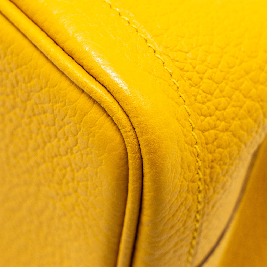 HERMES GARDEN PARTY 30 COUNTRY 9D JAUNE AMBER SHW