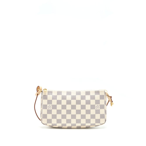 LOUIS VUITTON POCHETTE ACCESSORIES DAMIER AZUR CANVAS
