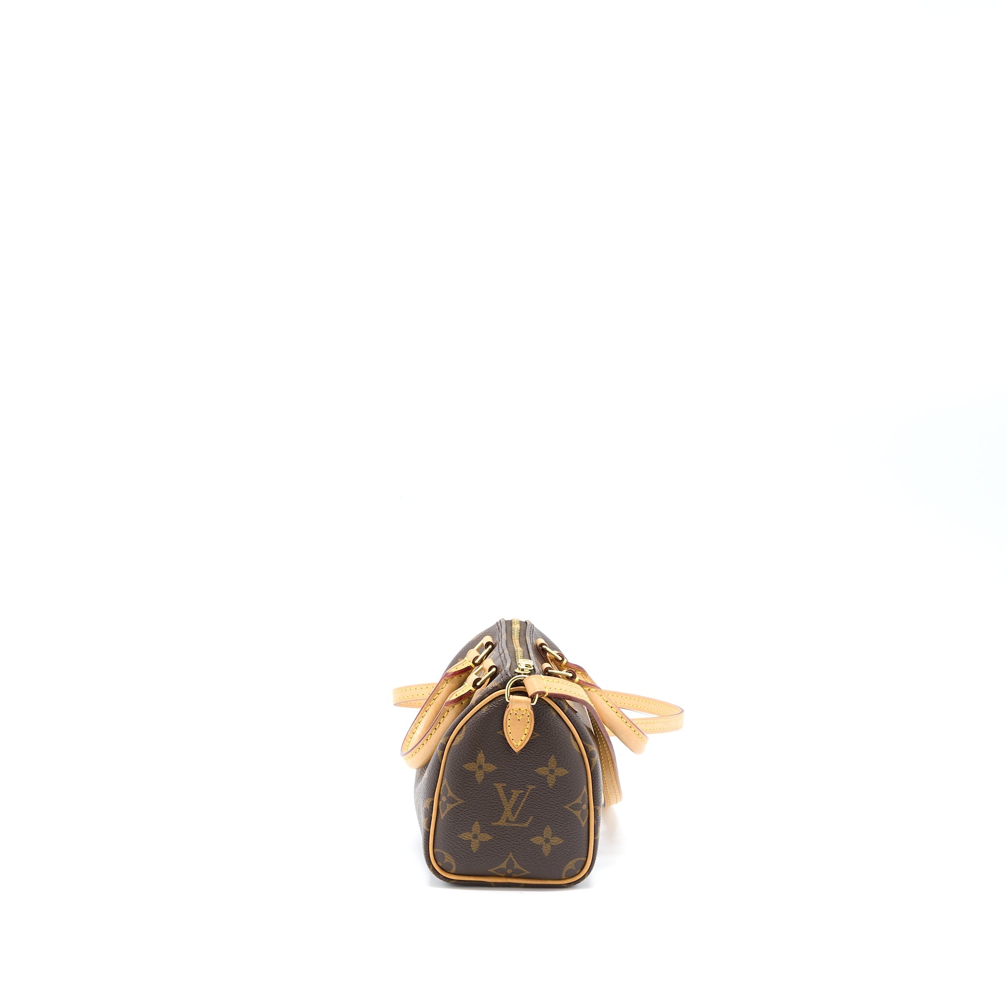 LOUIS VUITTON NANO SPEEDY MONOGRAM CANVAS GHW (OLD VERSION)