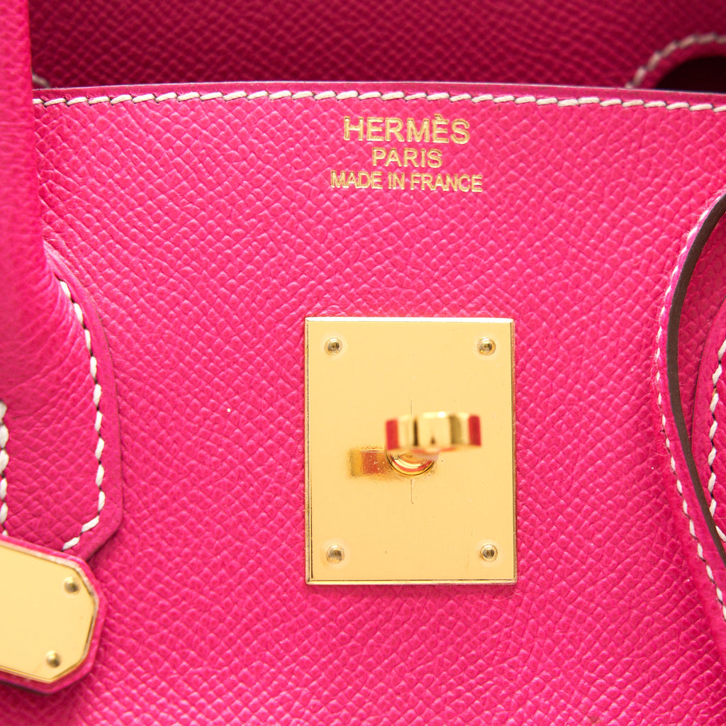 HERMES BIRKIN 35 ROSE TYRIEN EPSOM GHW