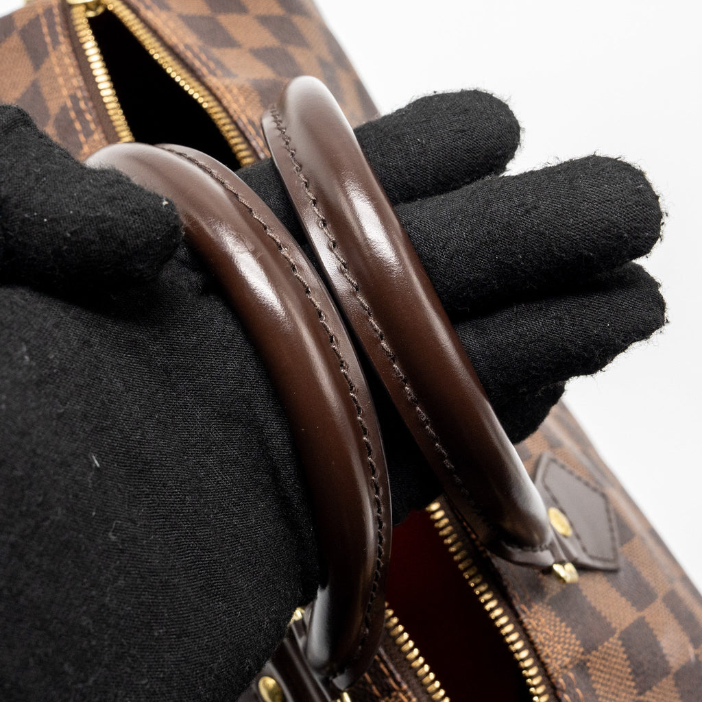 LOUIS VUITTON SPEEDY BANDOULIERE 30 DAMIER EBENE GHW