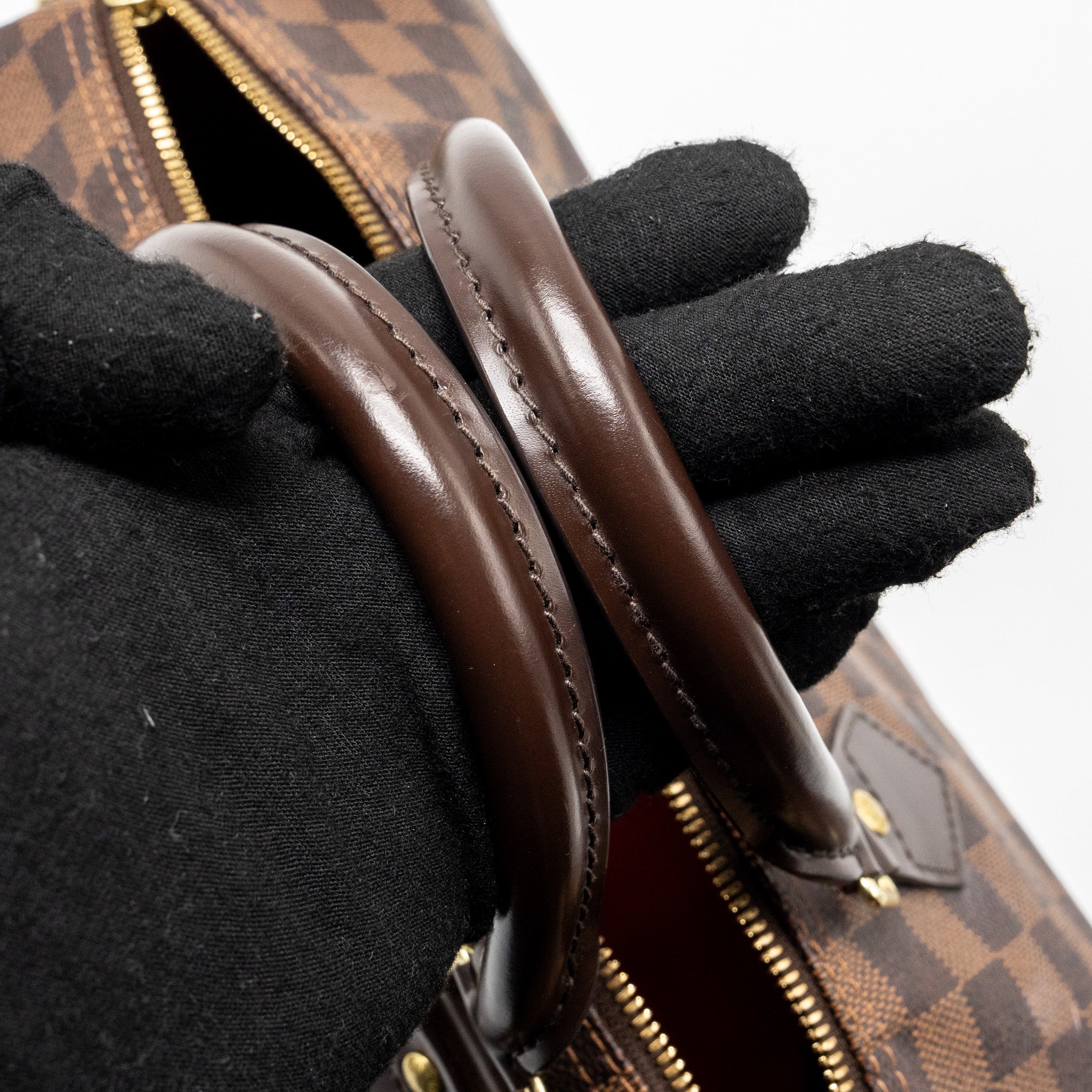 LOUIS VUITTON SPEEDY BANDOULIERE 30 DAMIER EBENE GHW
