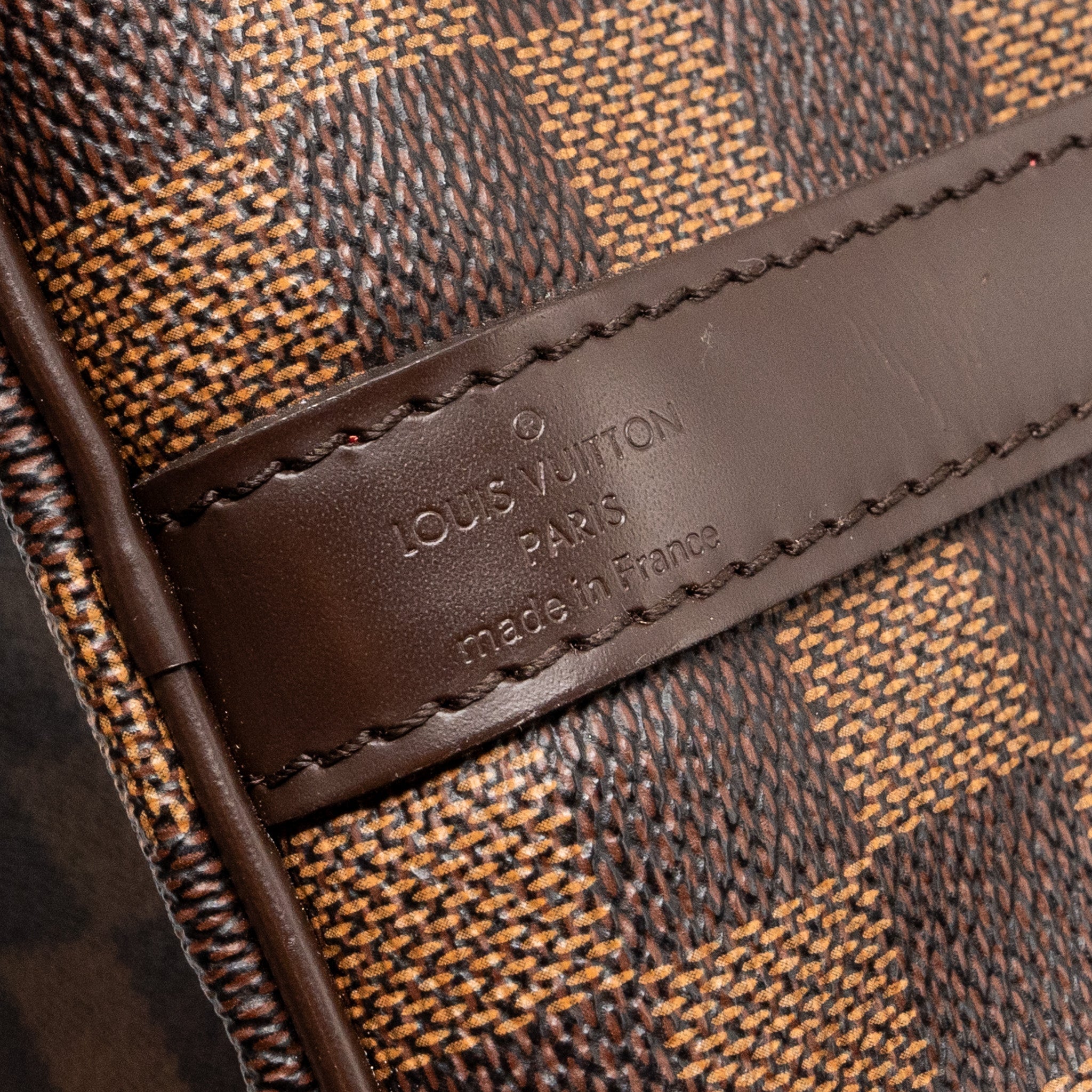 LOUIS VUITTON SPEEDY BANDOULIERE 30 DAMIER EBENE GHW