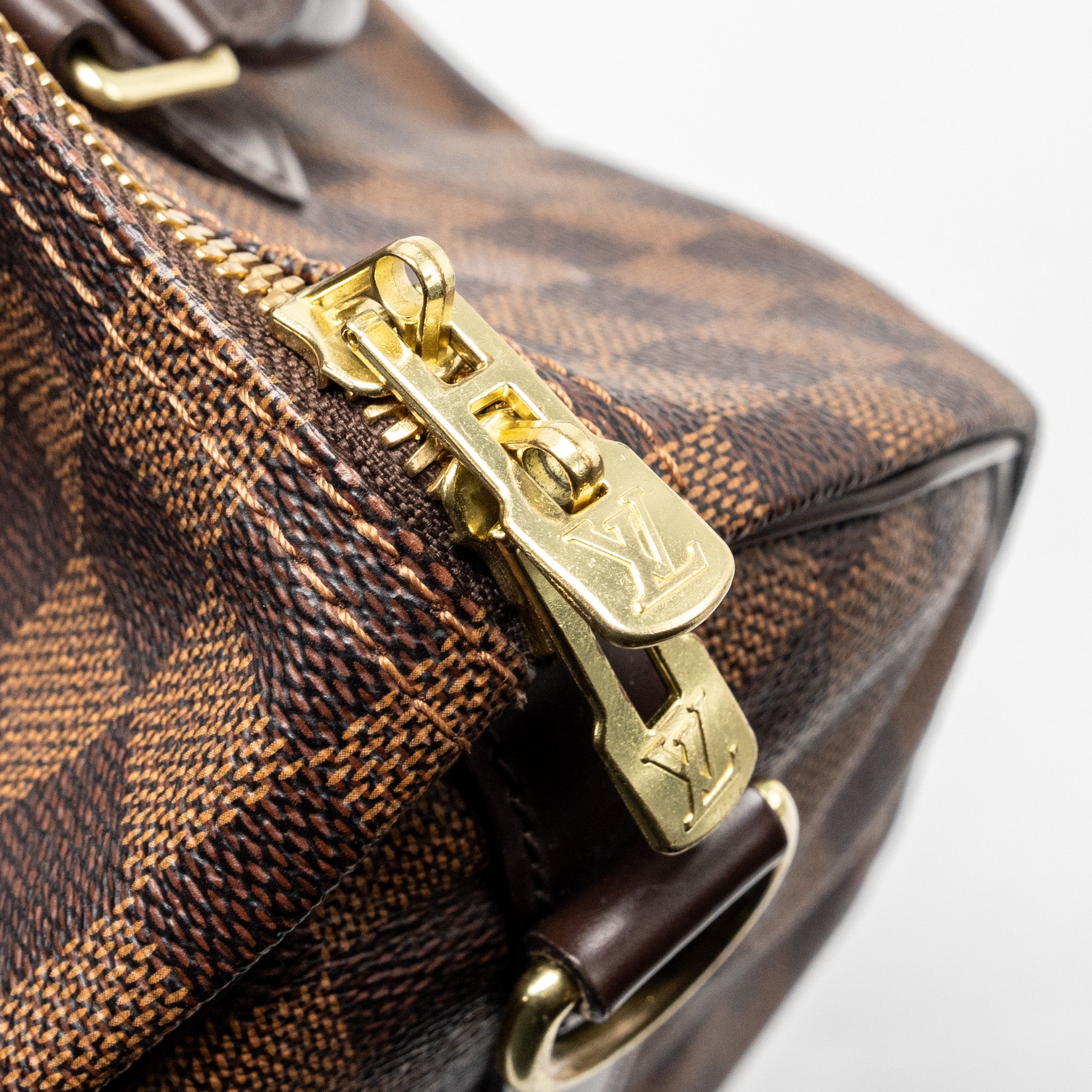 LOUIS VUITTON SPEEDY BANDOULIERE 30 DAMIER EBENE GHW