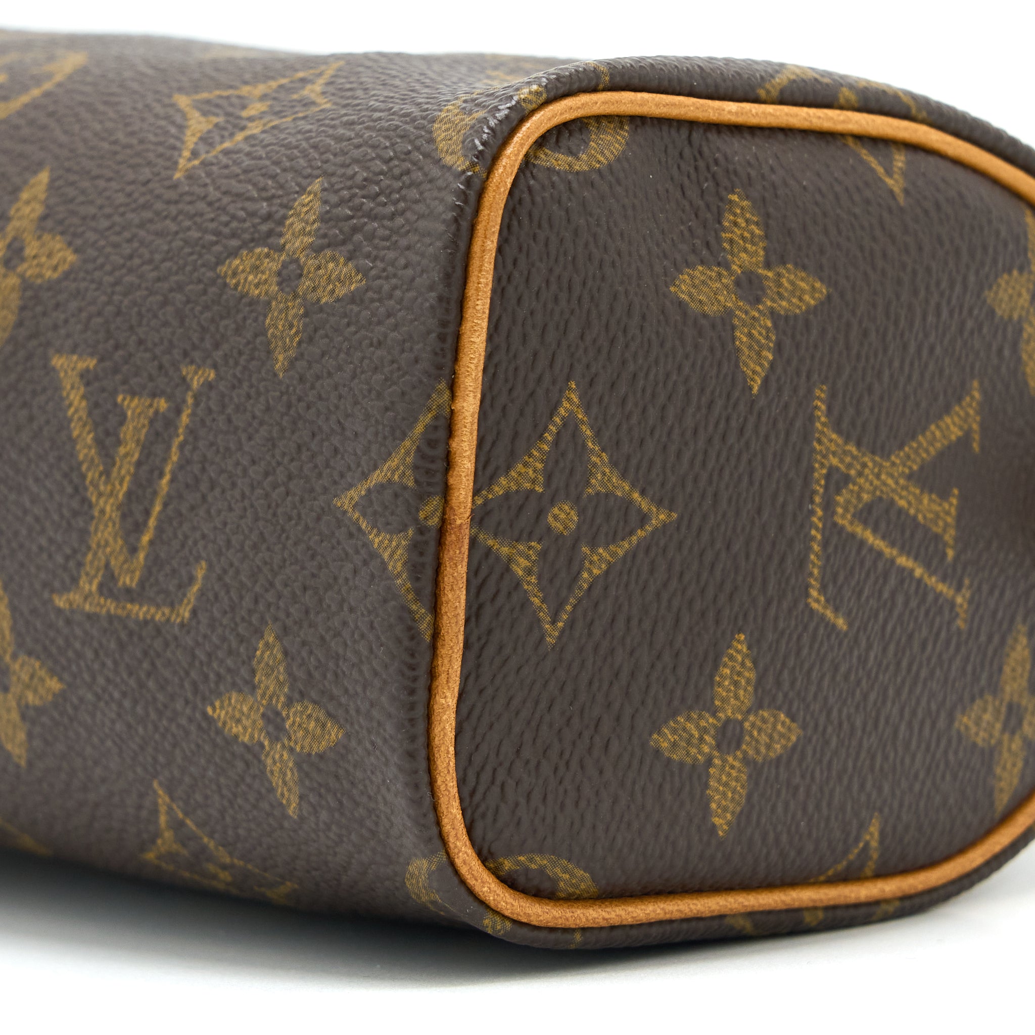 LOUIS VUITTON VINTAGE NANO SPEEDY MONOGRAM CANVAS GHW