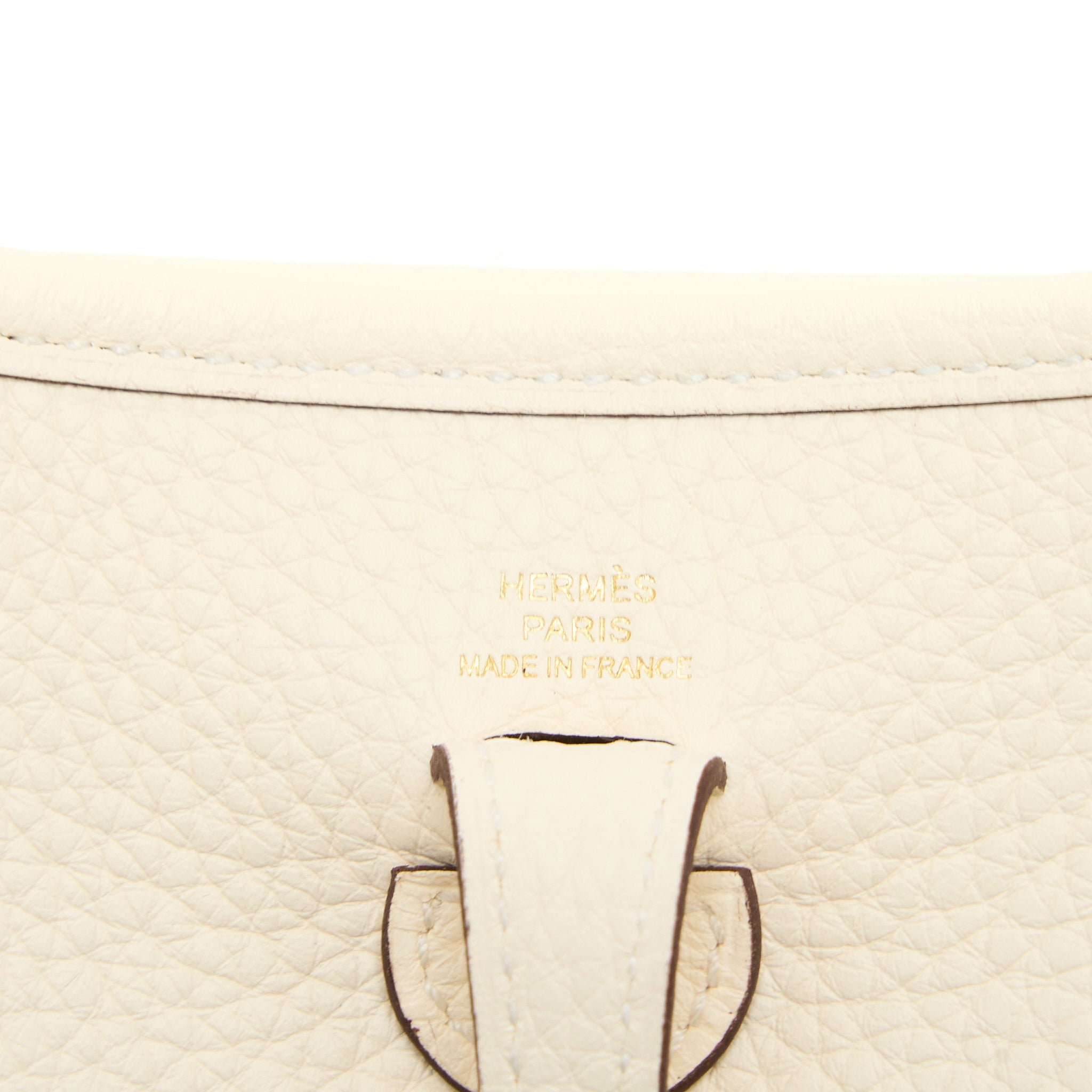 HERMES MINI EVELYNE CLEMENCE NATA GHW