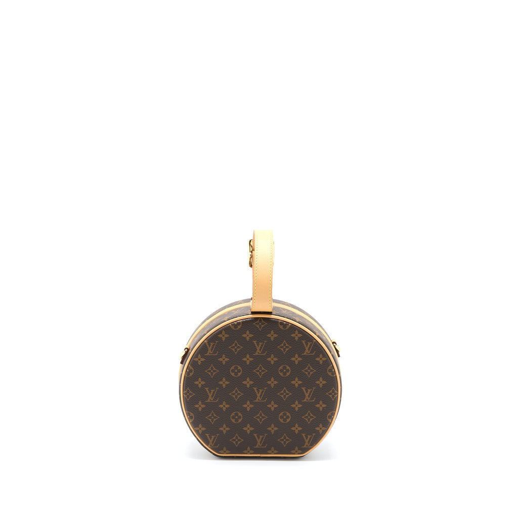 LOUIS VUITTON PETITE BOITE CHAPEAU MONOGRAM CANVAS GHW