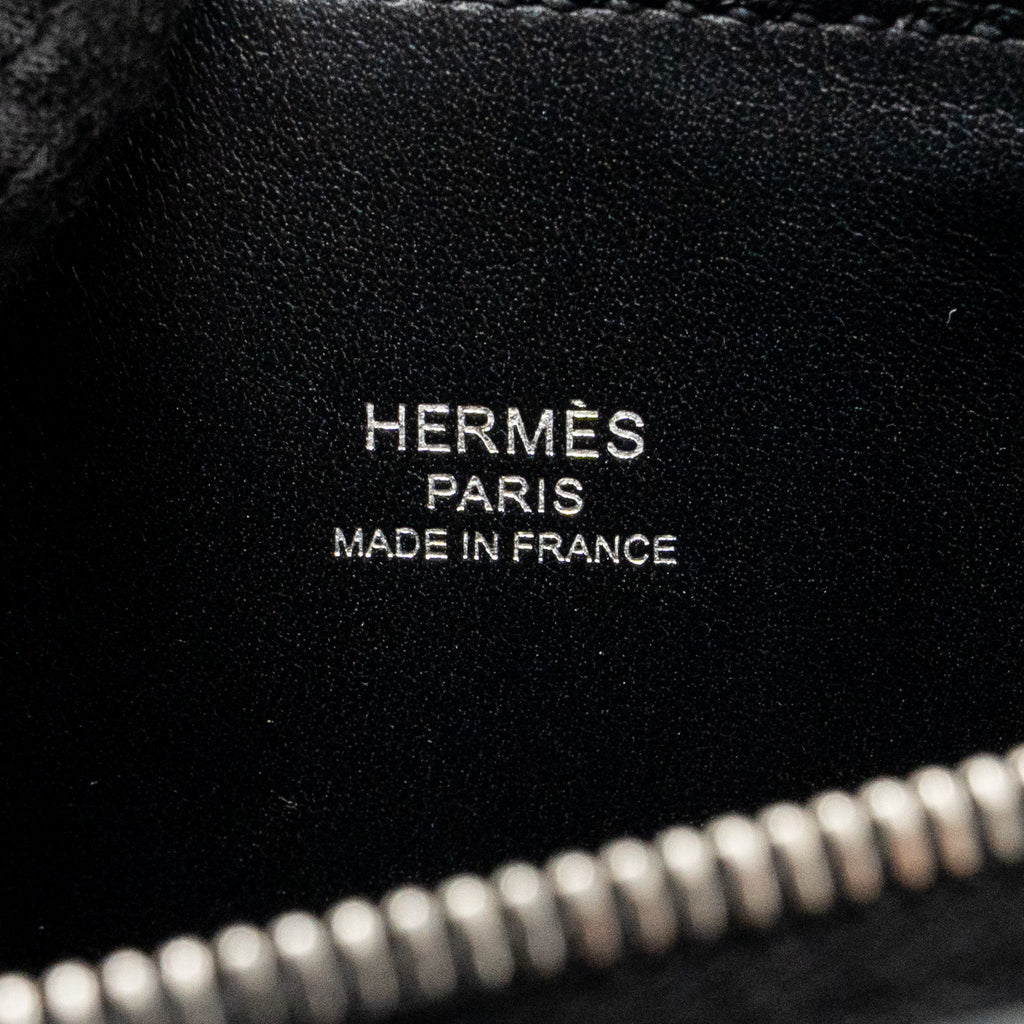 HERMES MINI BOLIDE CHÈVRE MYSORE BLACK SHW